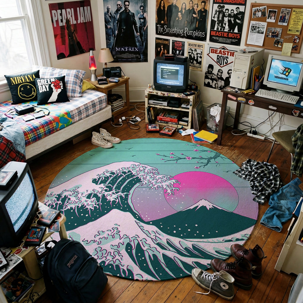 Sakura Wave Rug