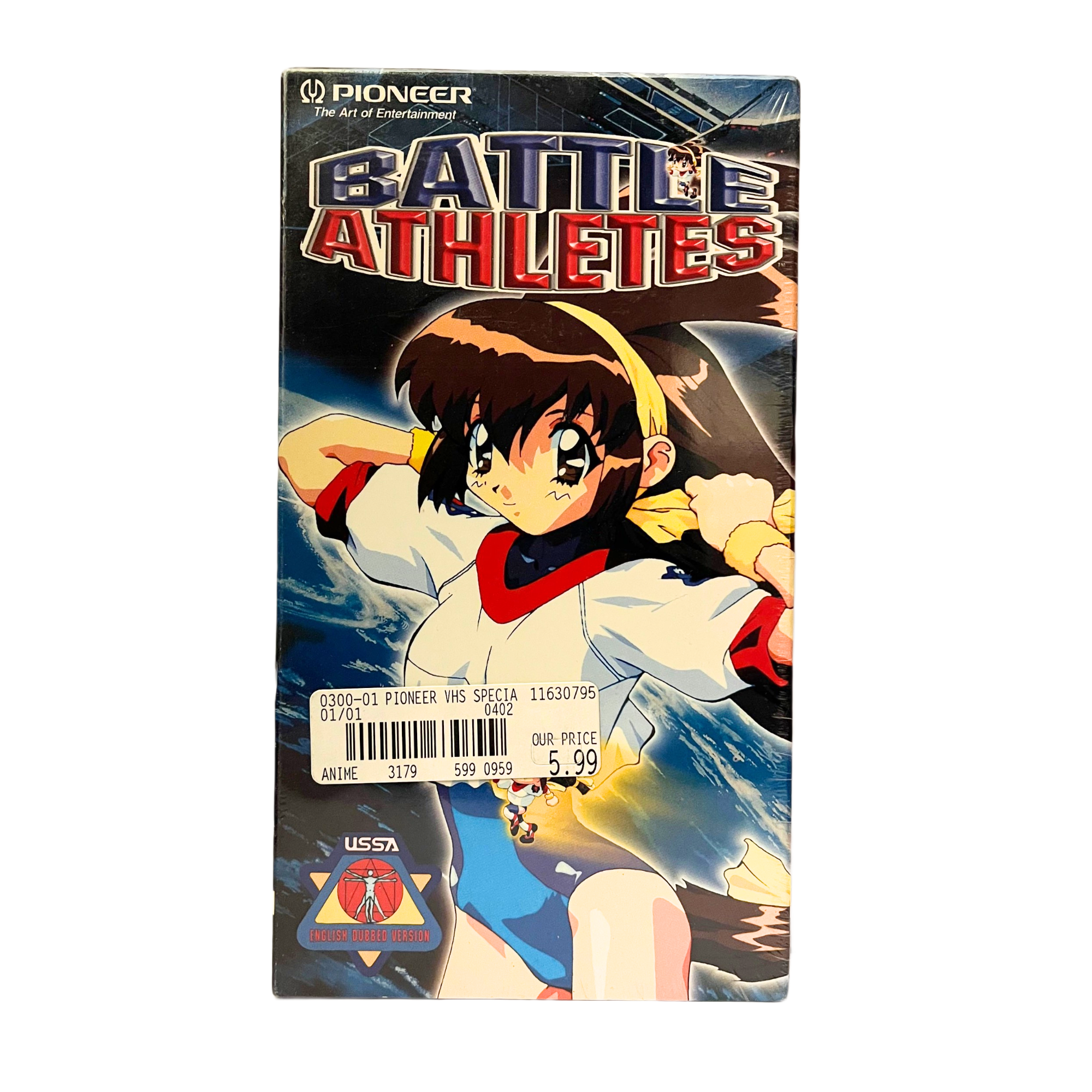 Battle Athletes Vol. 1 VHS Tape