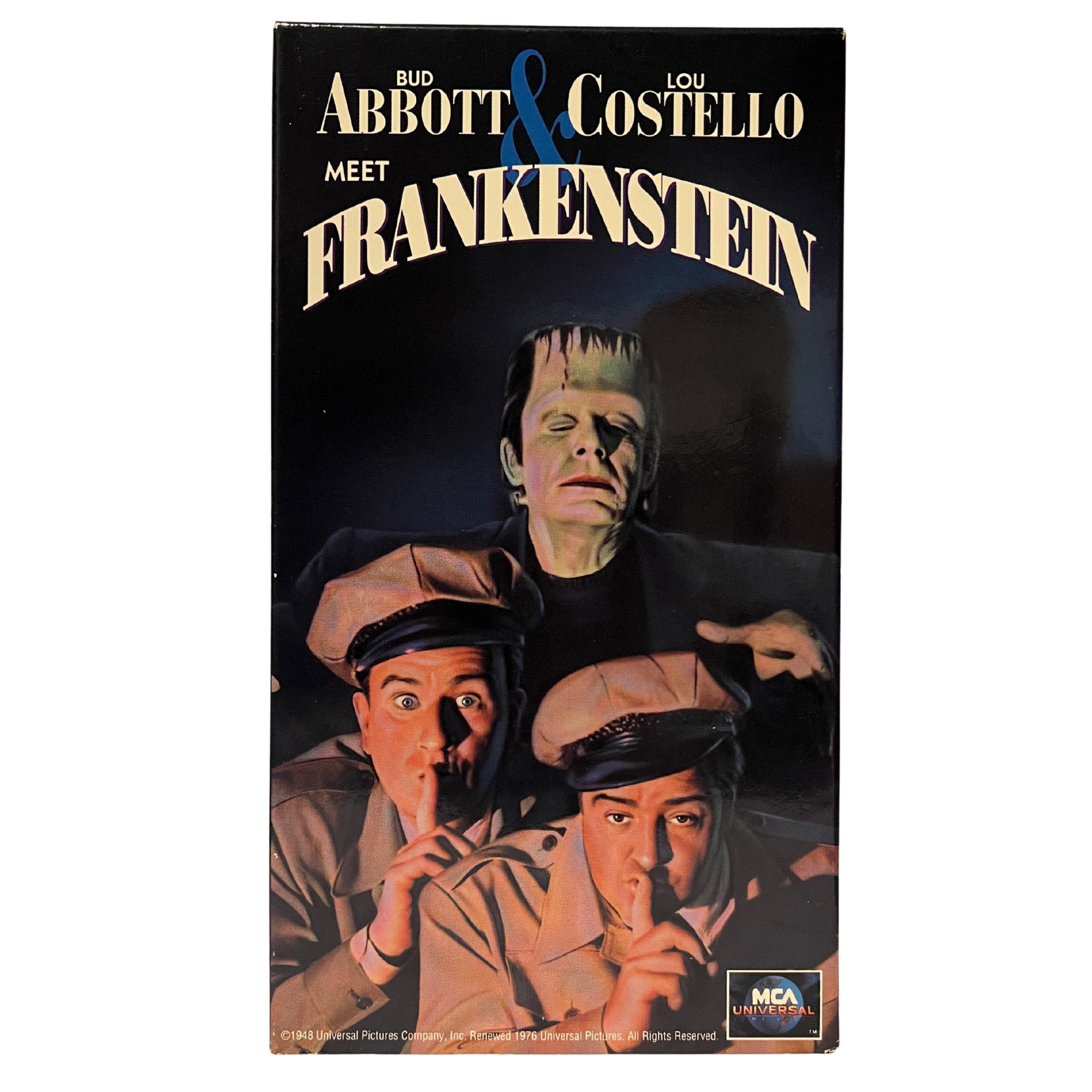 Abbott & Costello Meet Frankenstein VHS Tape