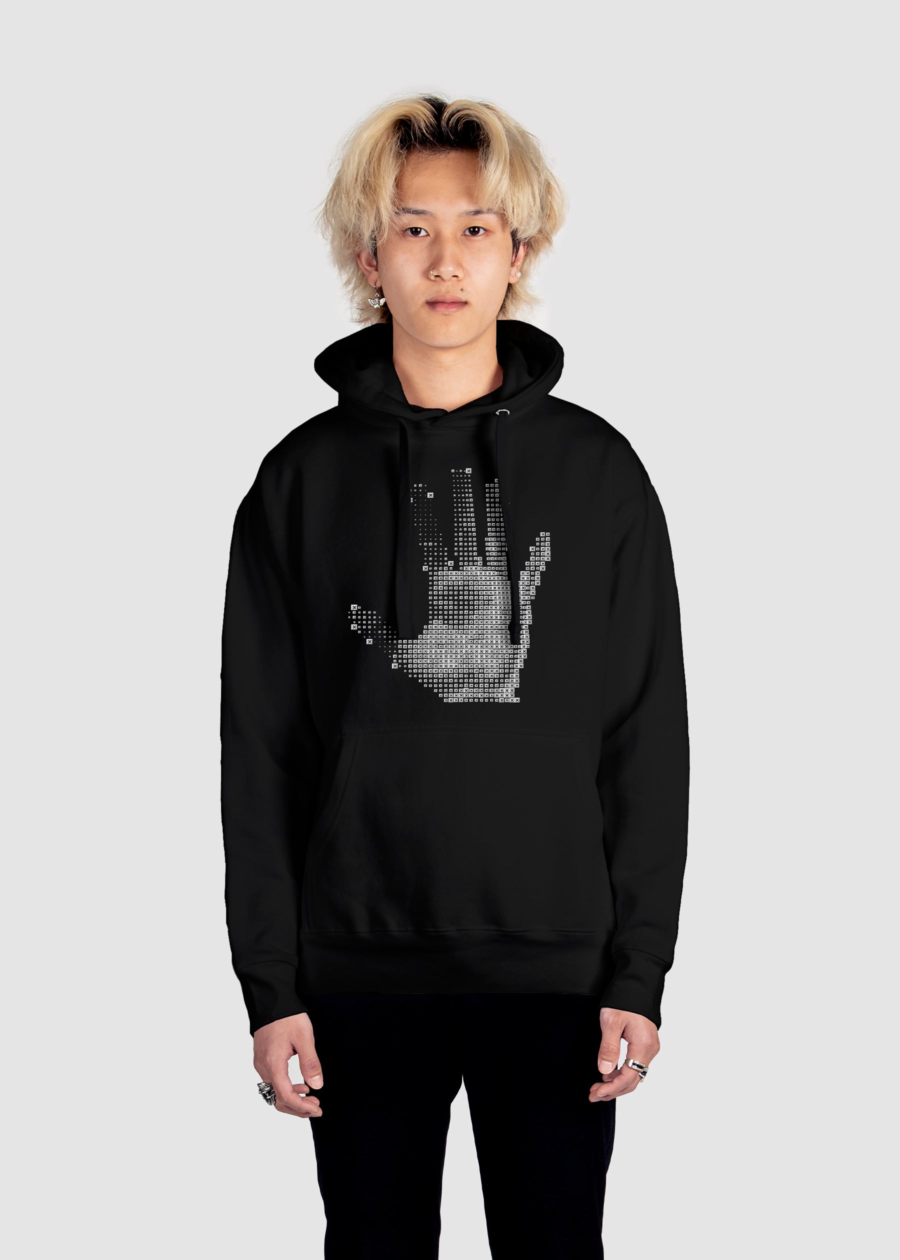 Digital Handprint Hoodie