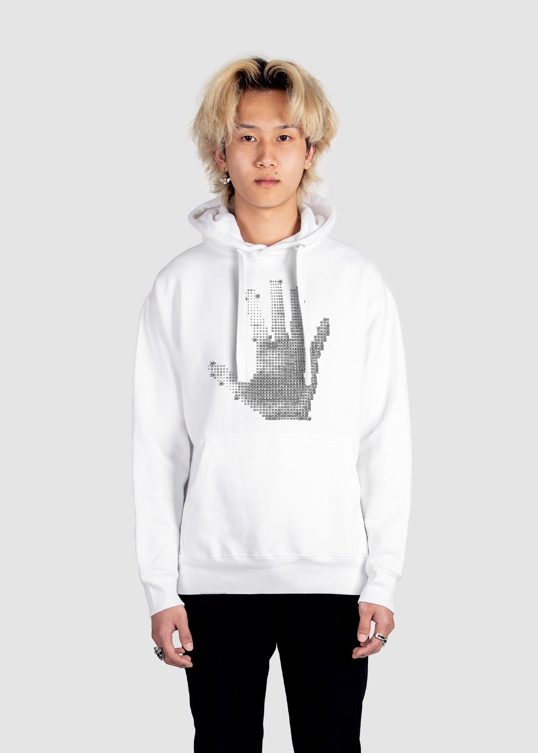Digital Handprint Hoodie