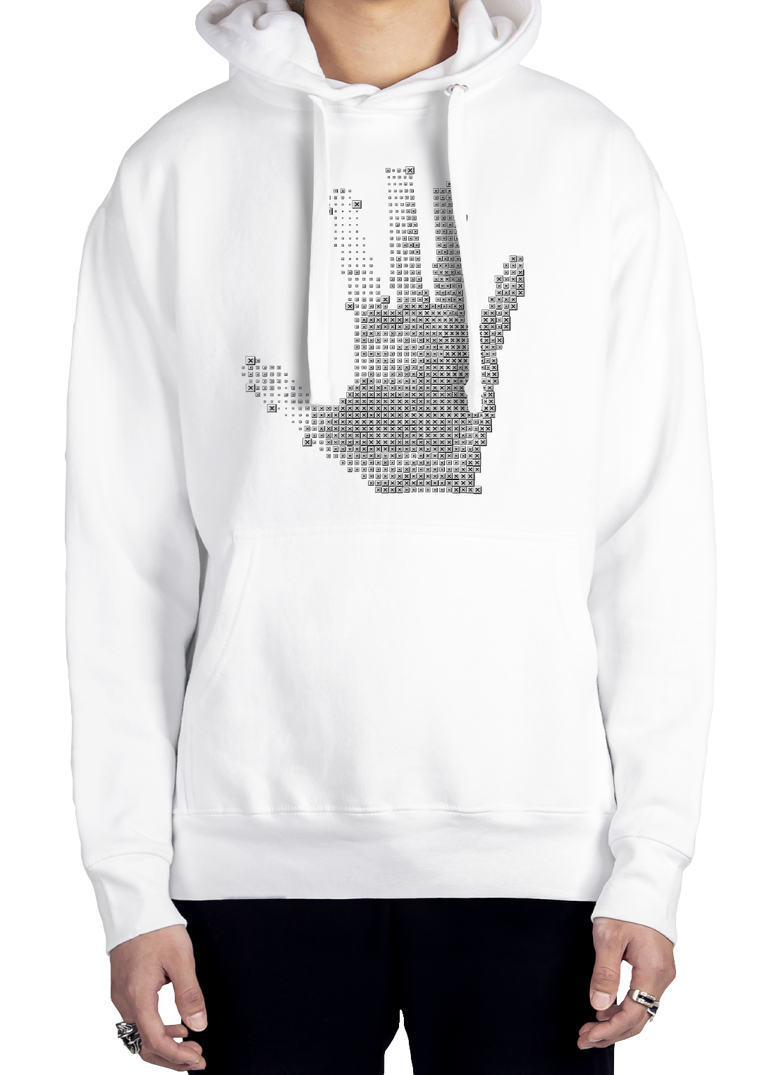 Digital Handprint Hoodie
