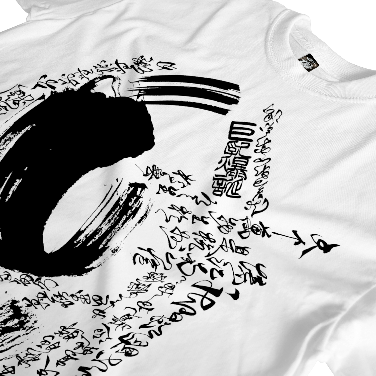 HELLO SUNRISE】 HS Doodle Typo Stitch Tee / 追跡付 HELLO SUNRISE】 HS Doodle Typo Stitch Tee / 追跡付