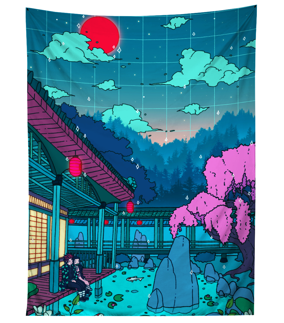 Together At Twilight Tapestry