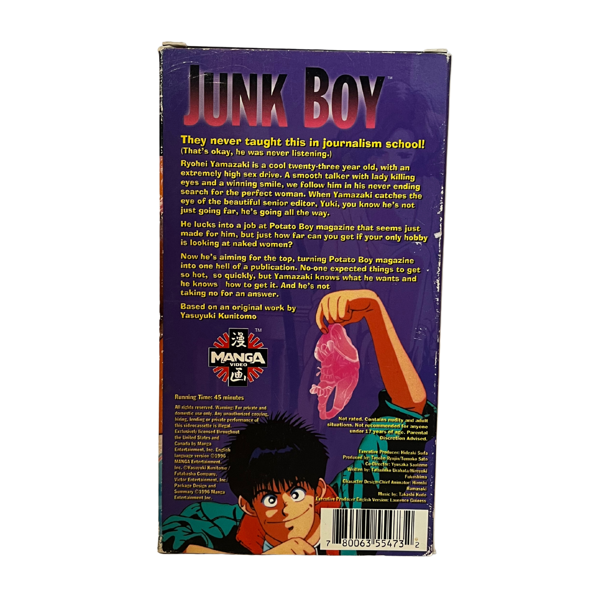 Junk Boy VHS Tape
