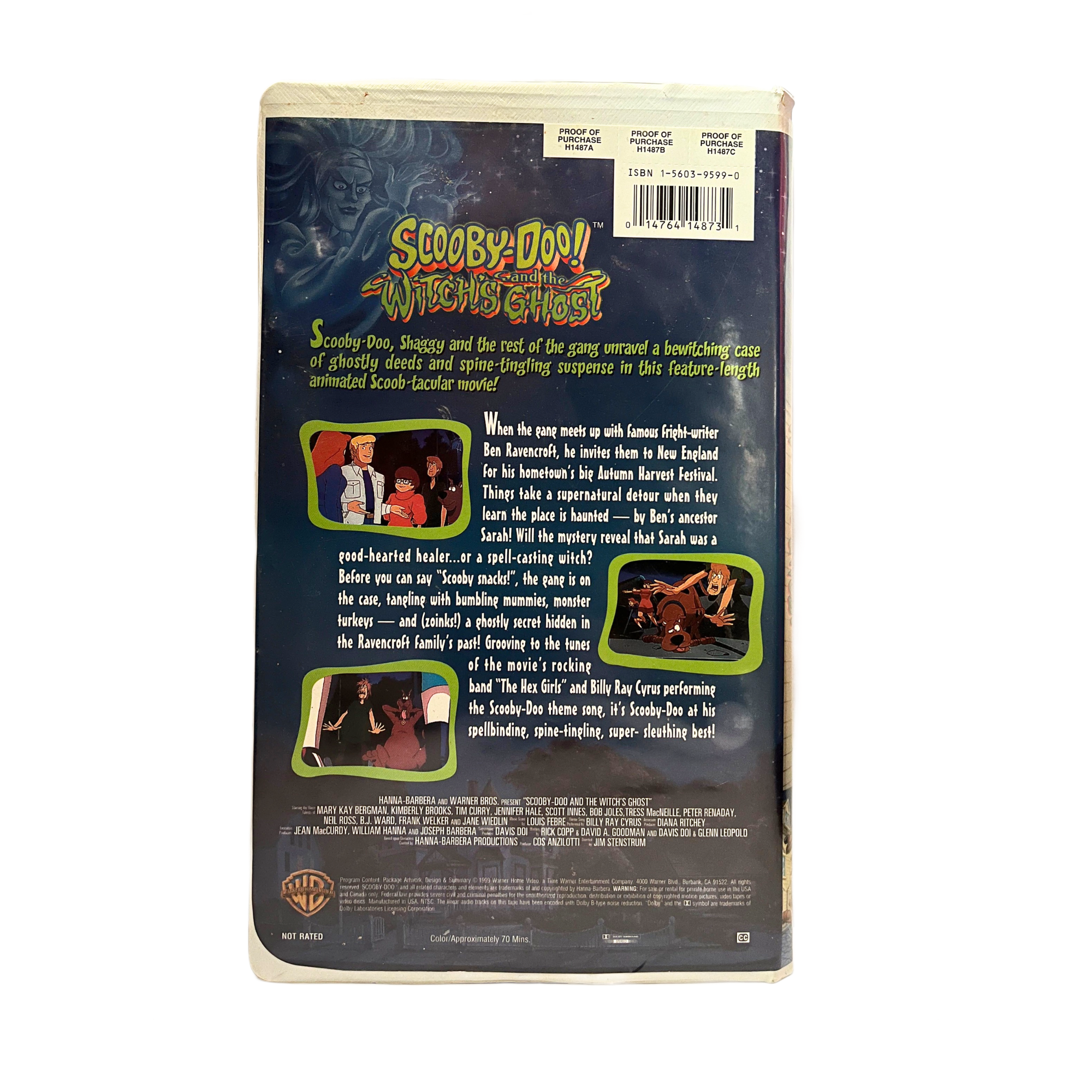 Scooby-Doo and the Witch's Ghost VHS Tape