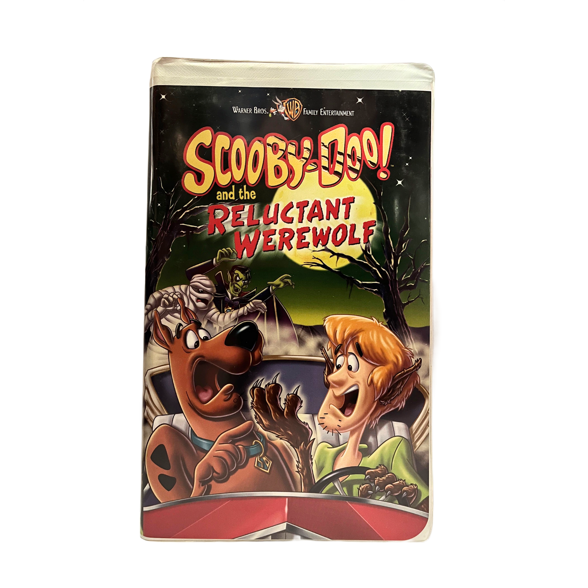 Scooby-Doo and the Reluctant Werewolf VHS Tape