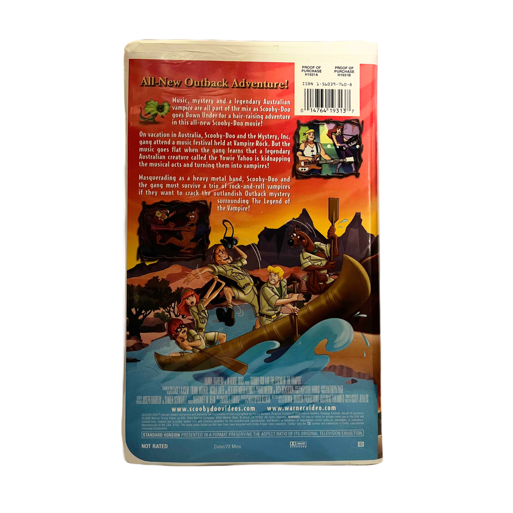 Scooby-Doo's Original Mysteries VHS Tape