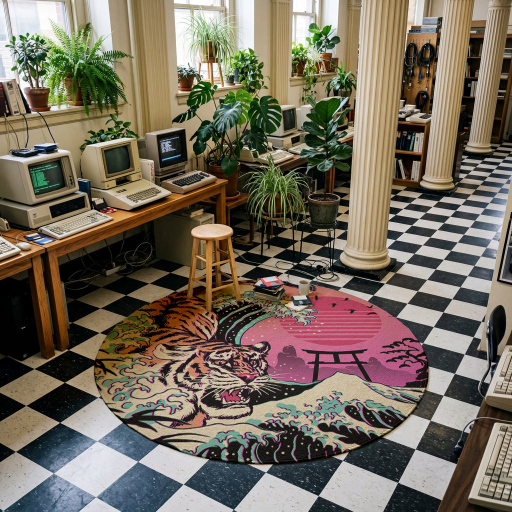 Fierce Wave Rug