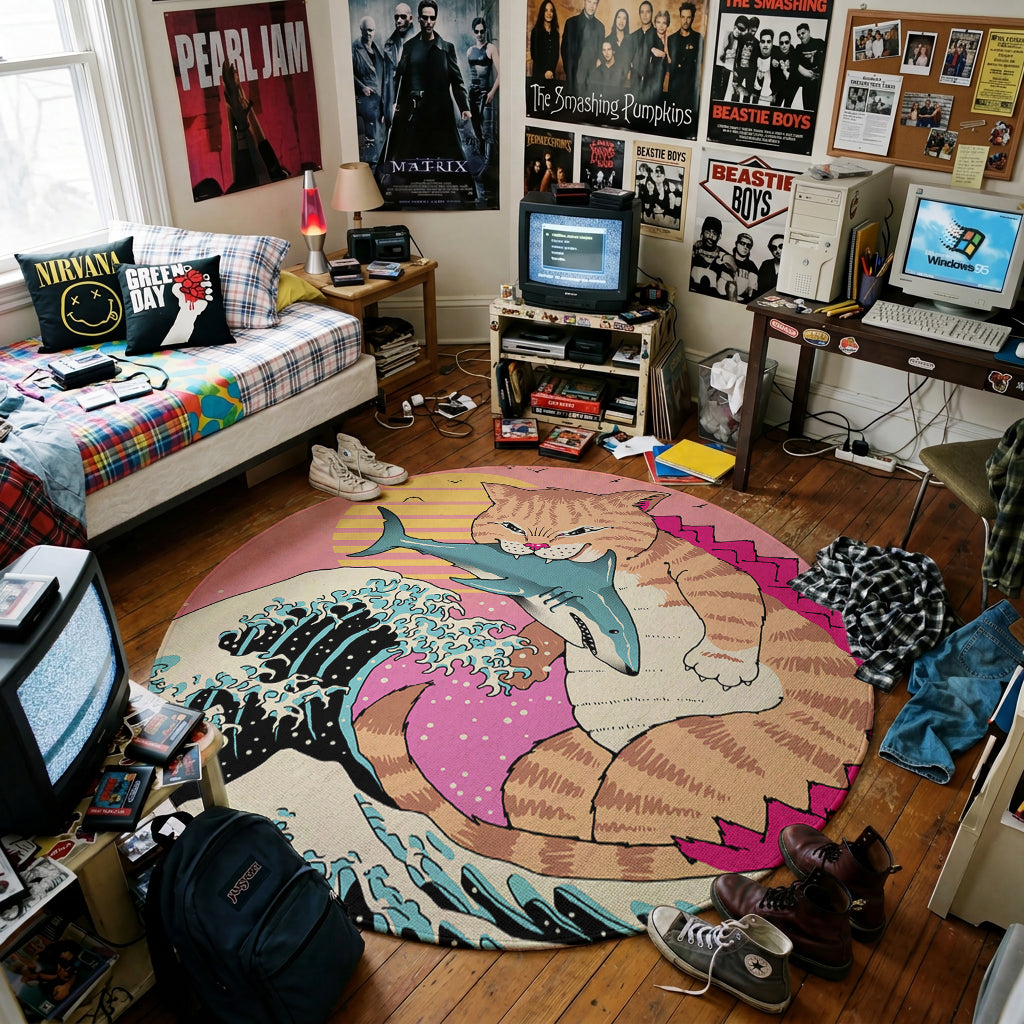 Catzilla Rug