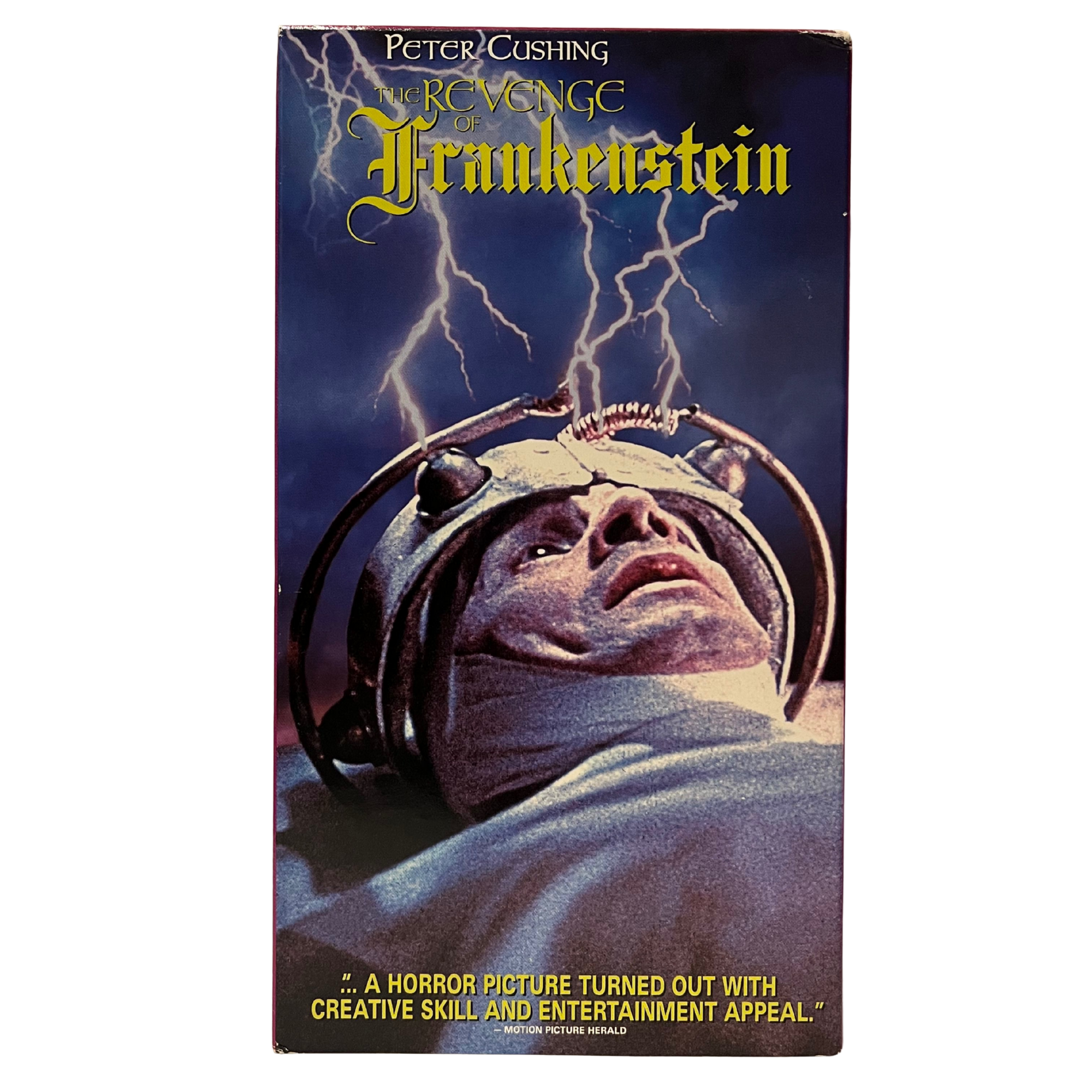 The Revenge of Frankenstein VHS Tape