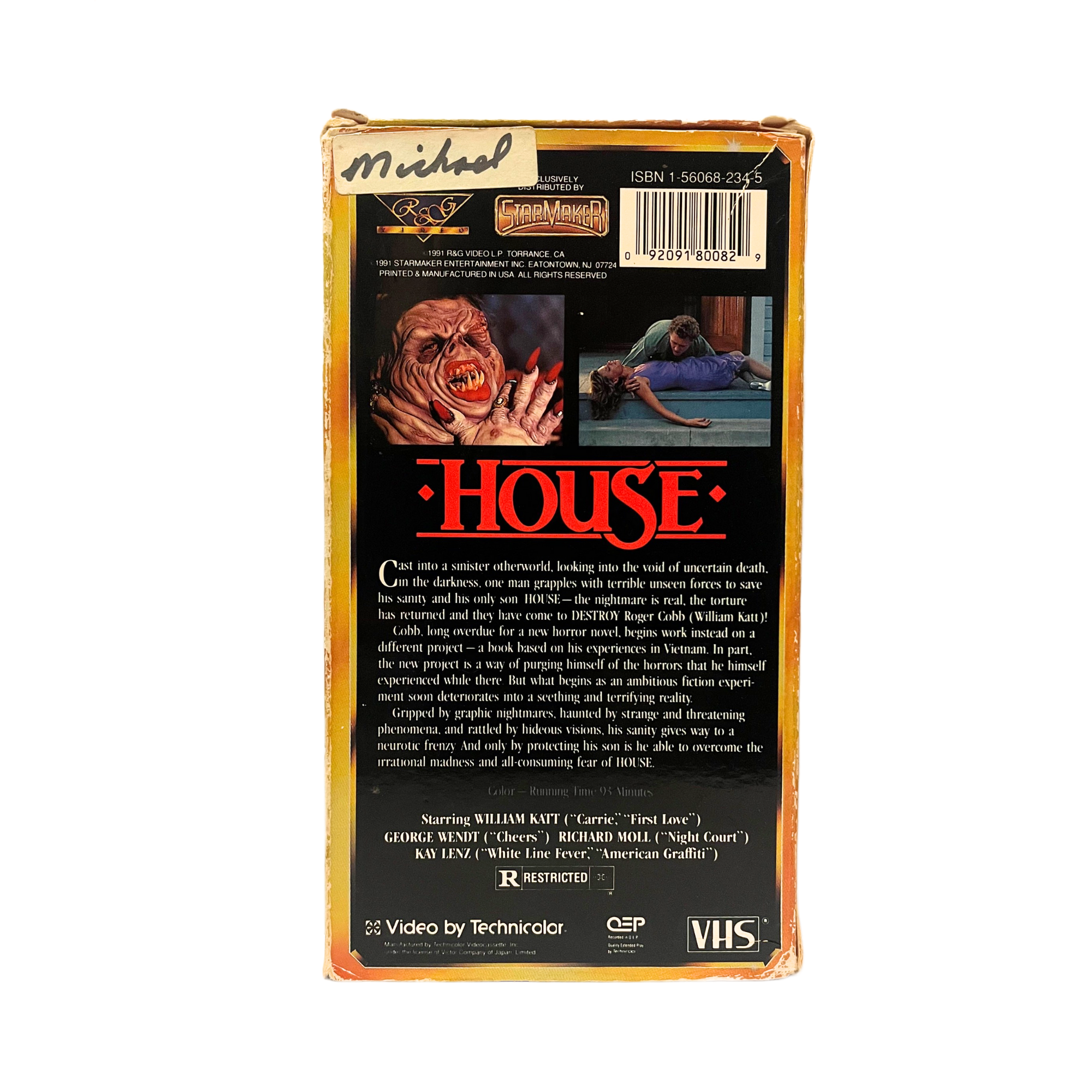 House VHS Tape