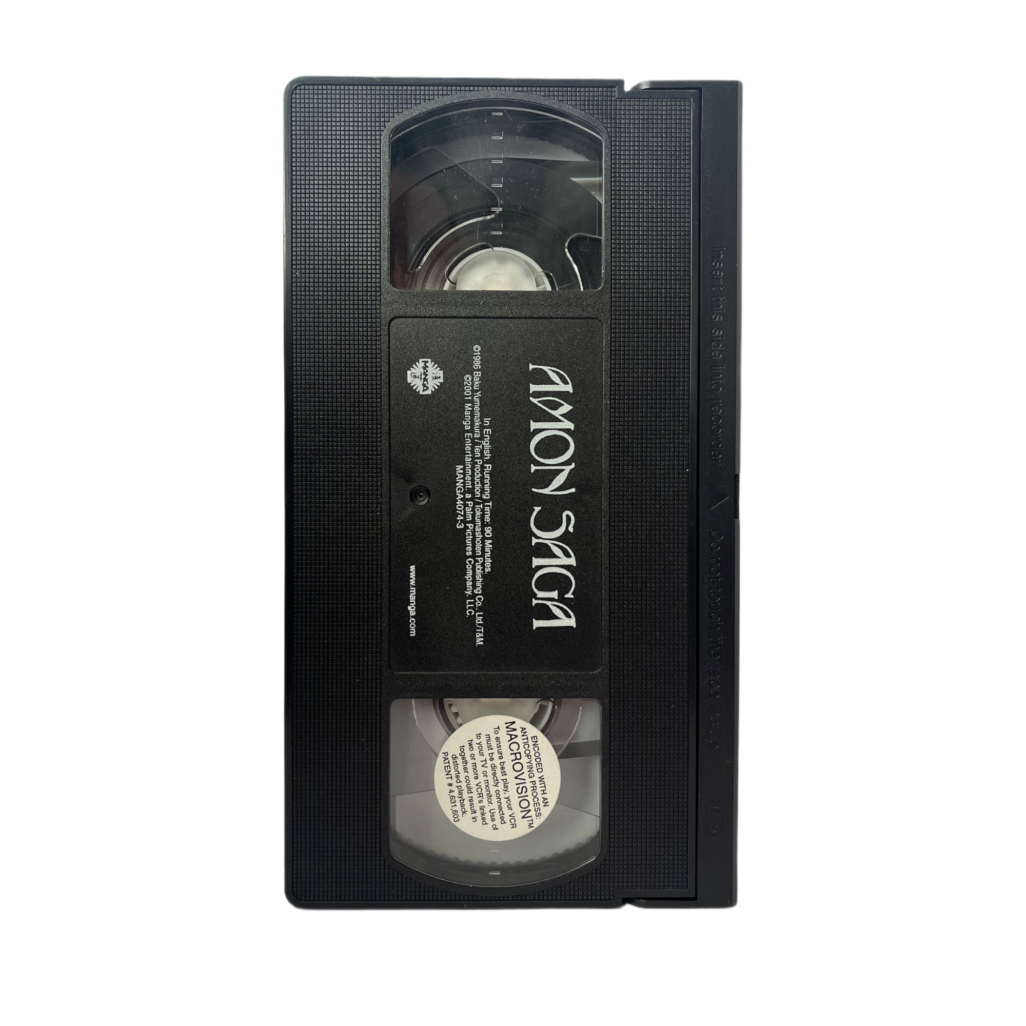 Amon Saga VHS Tape