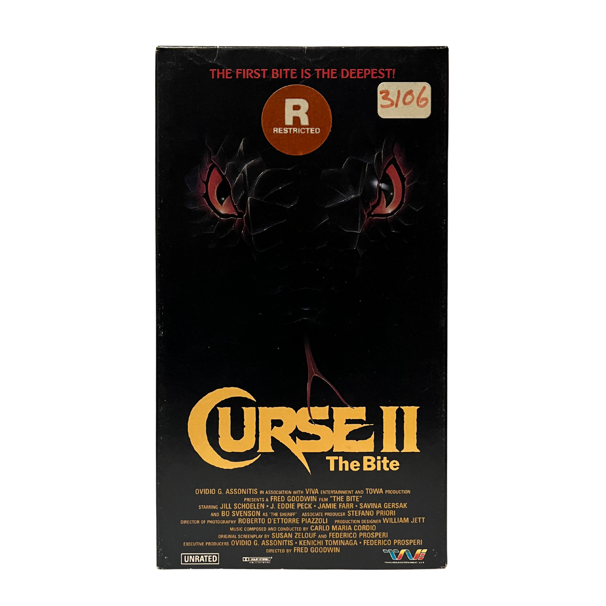 Curse II: The Bite VHS