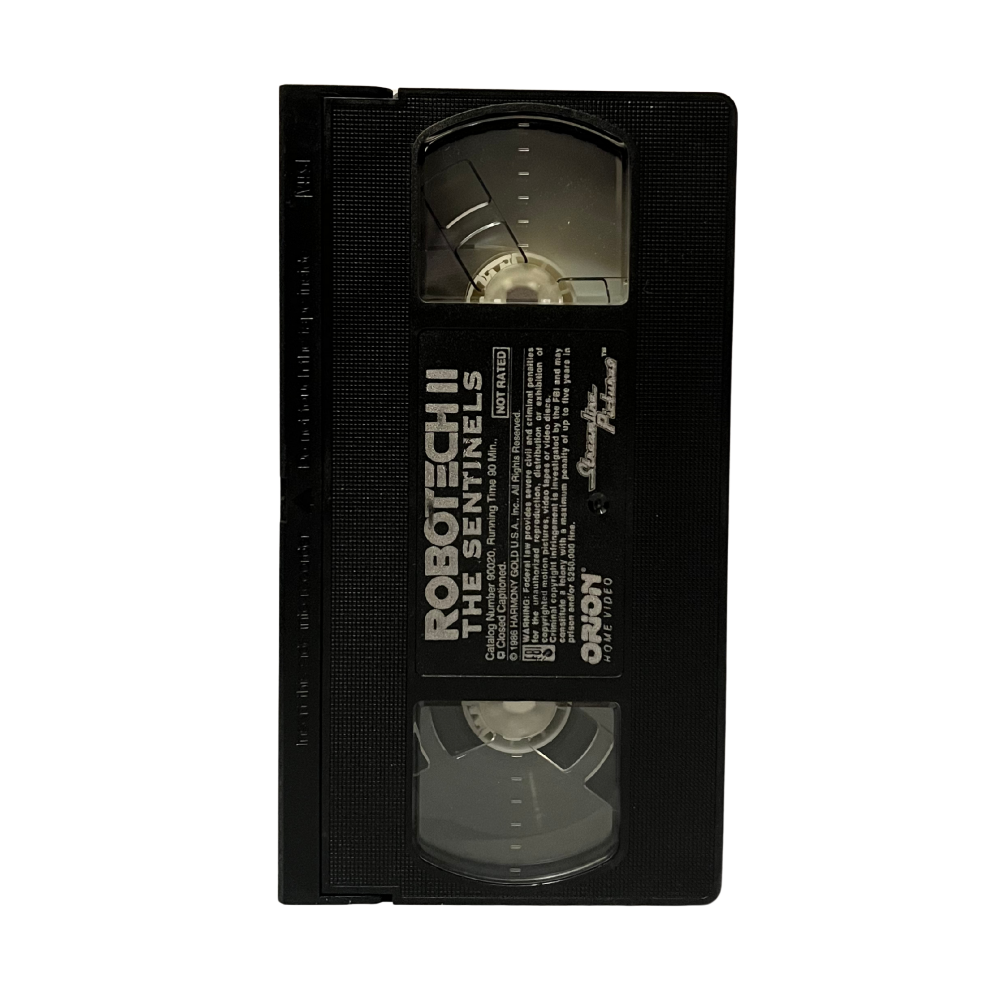 Robotech 2 The Sentinels VHS Tape