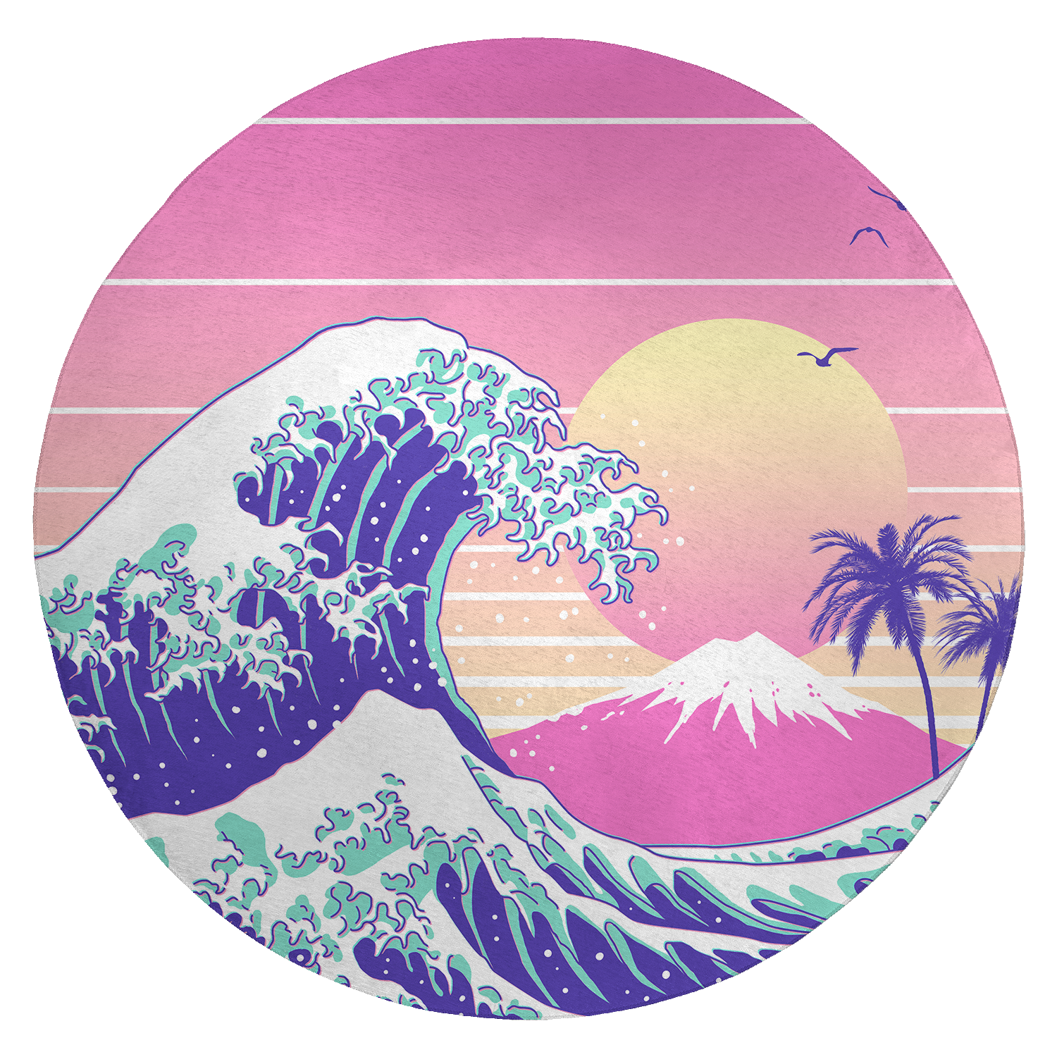 Sunset Over Japan Rug