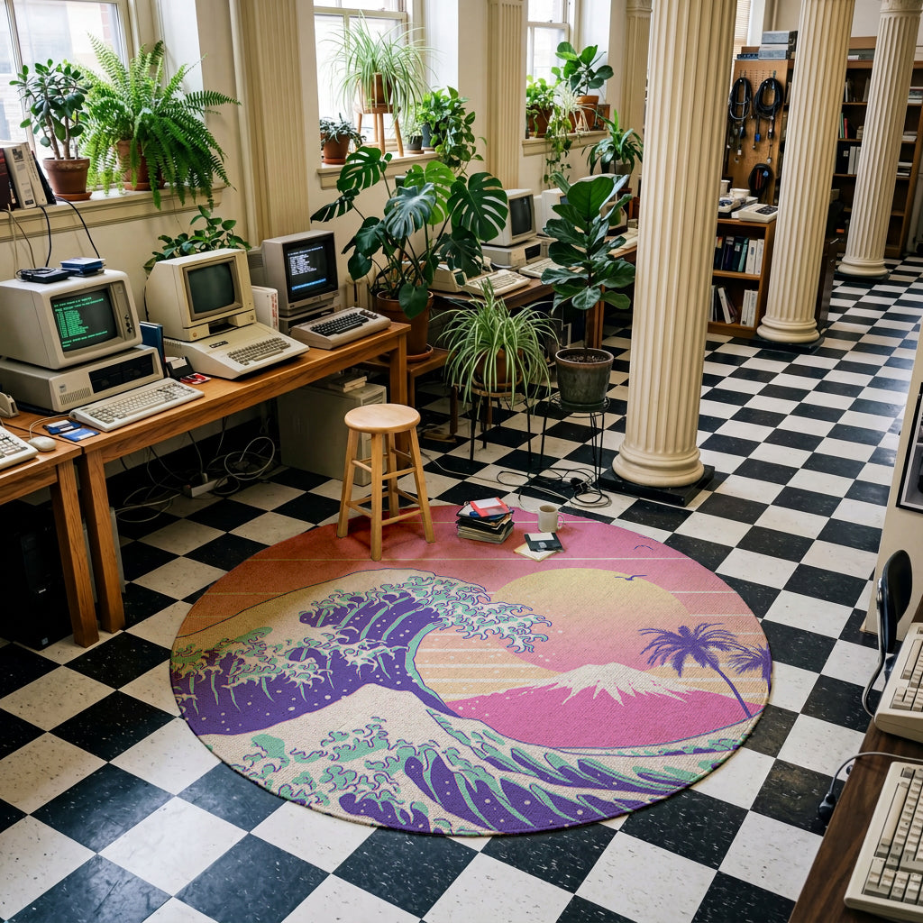 Sunset Over Japan Rug