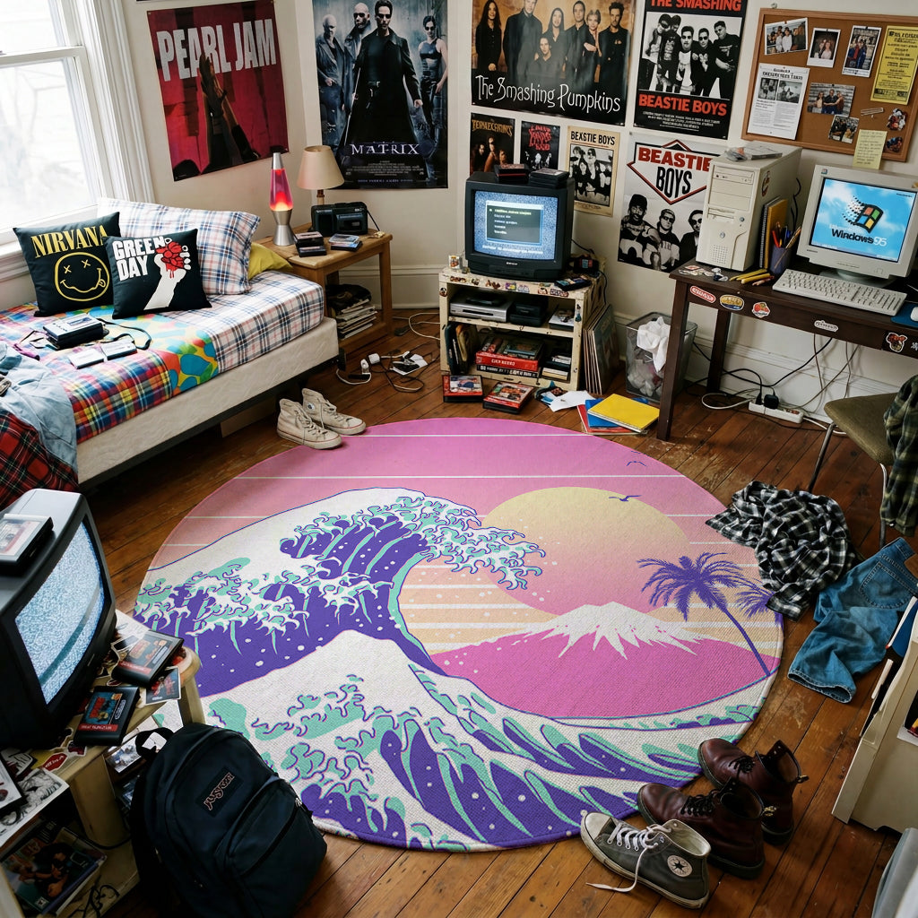 Sunset Over Japan Rug