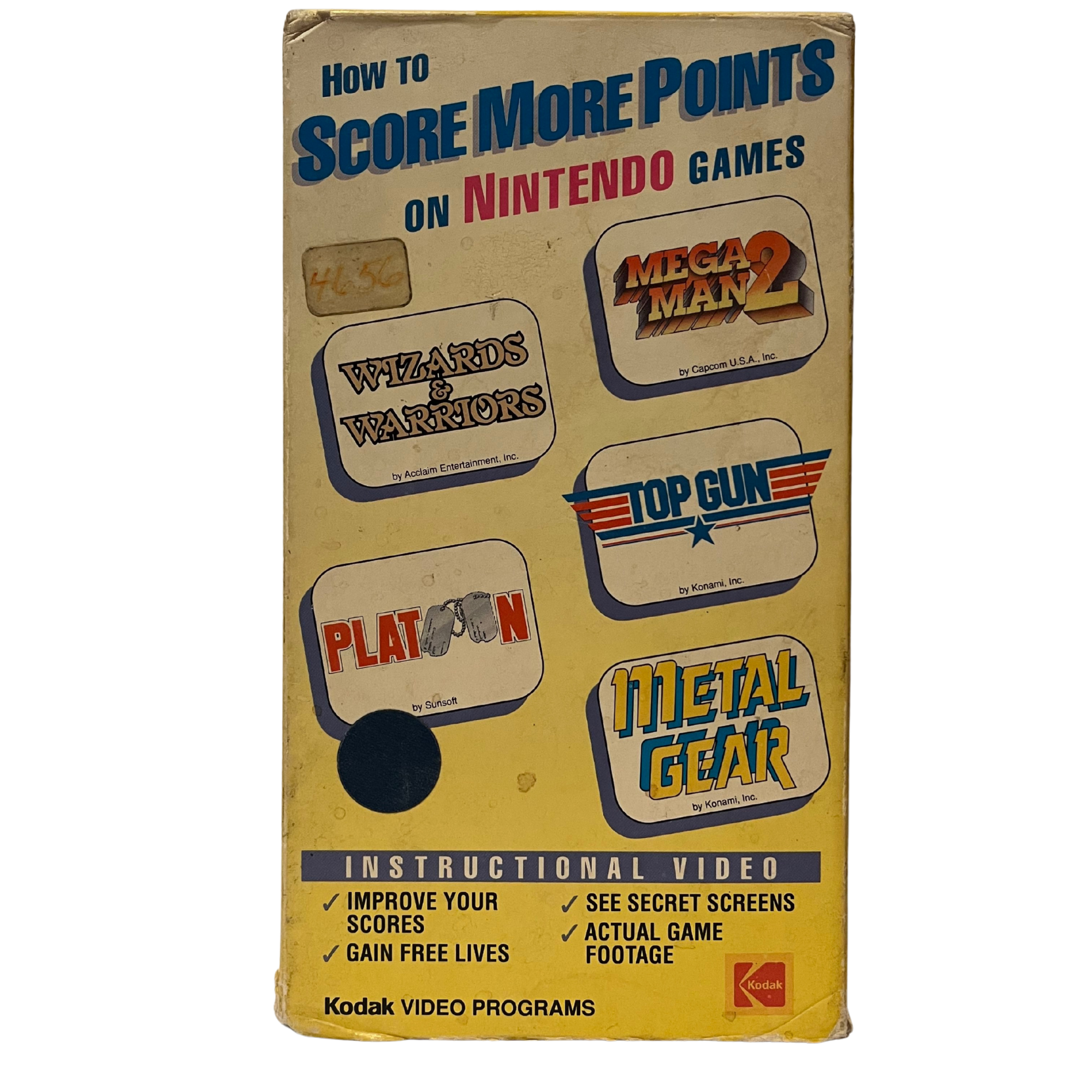 How to Score More Points On Nintendo Games VHS Tape