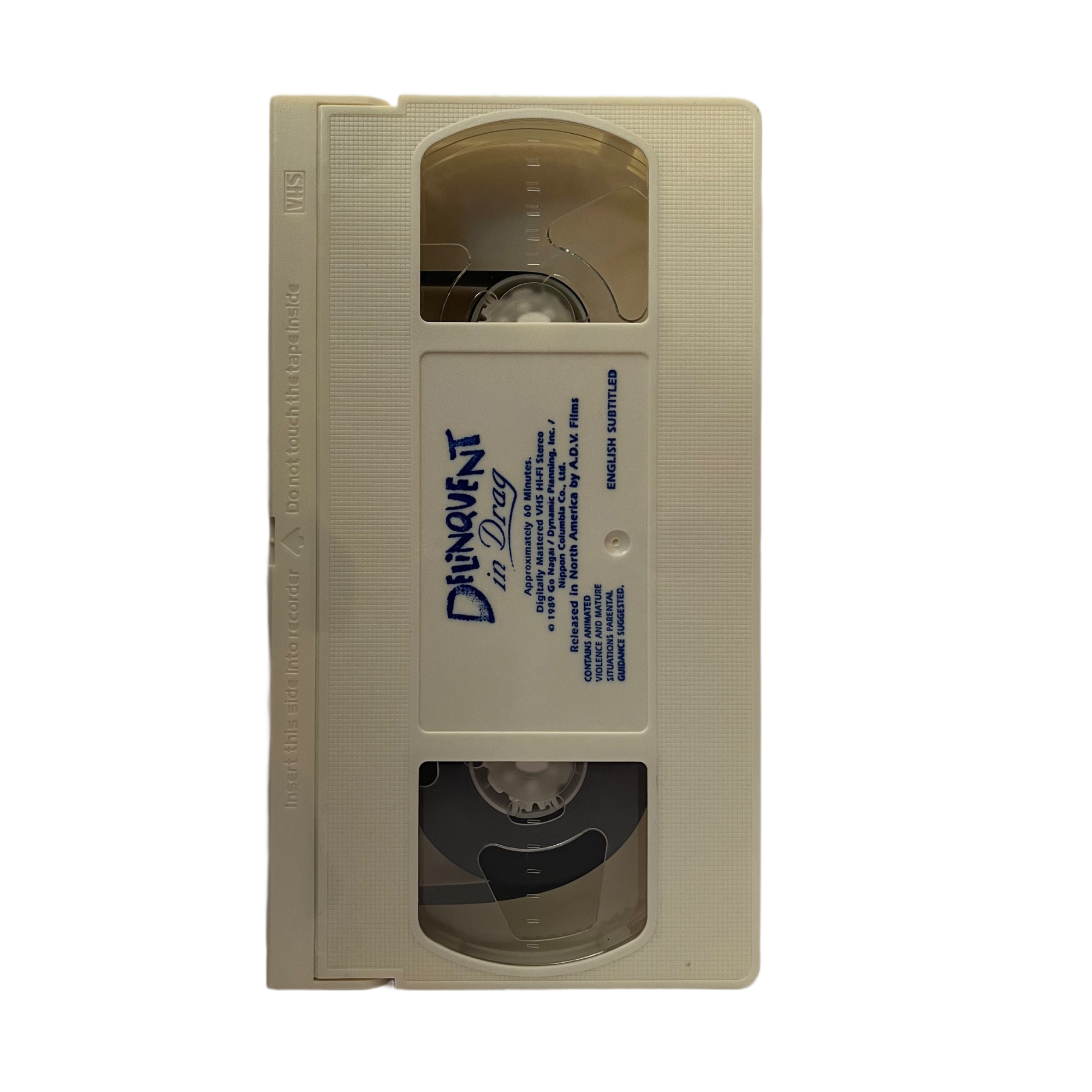 Delinquent In Drag VHS Tape