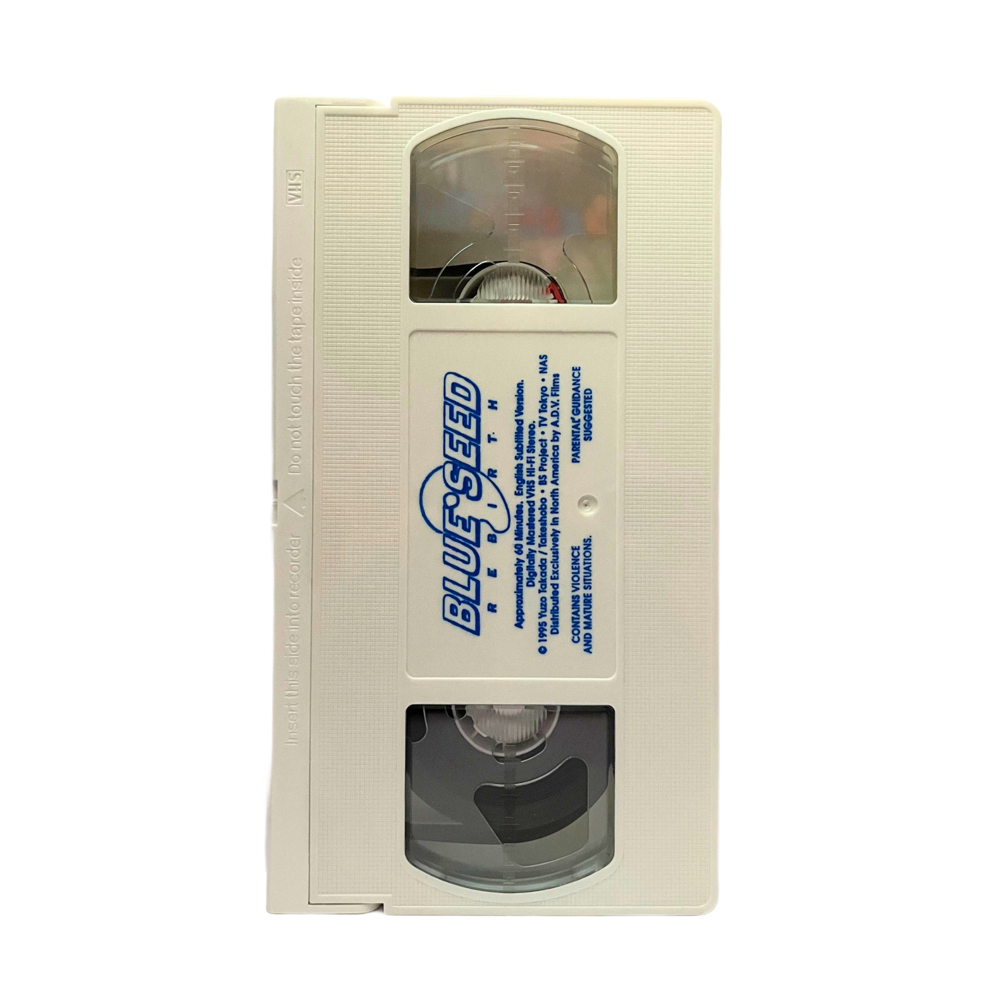 Blue Seed Rebirth VHS Tape
