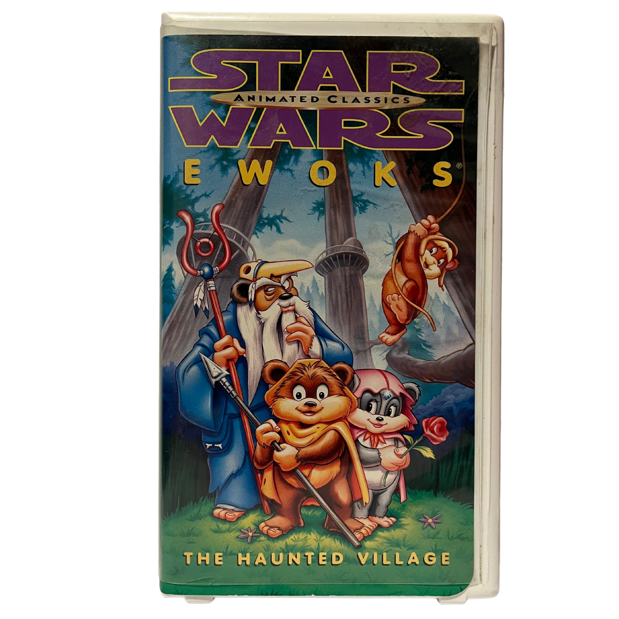 Star Wars Ewoks: The Haunted Village VHS Tape