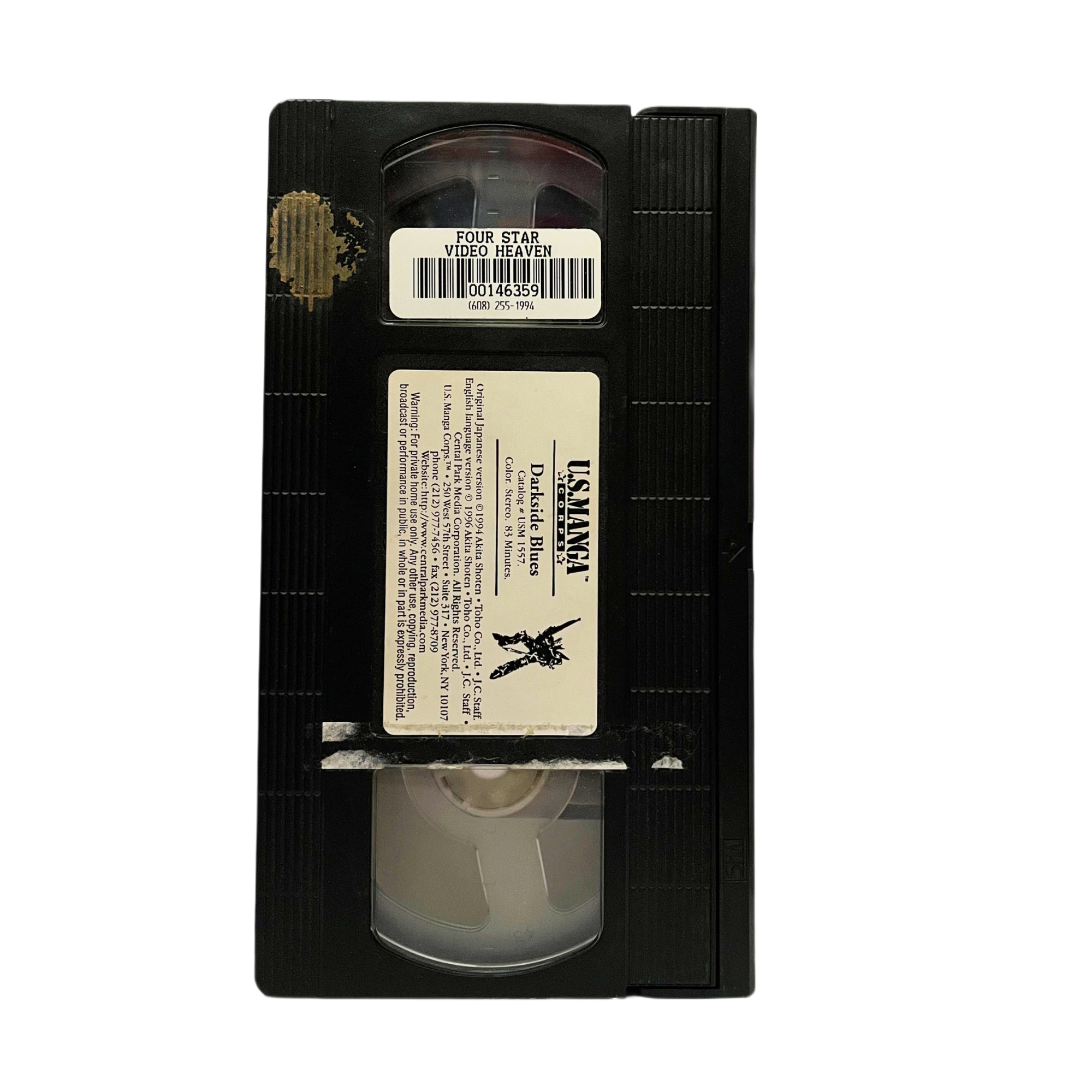 Darkside Blues VHS Tape