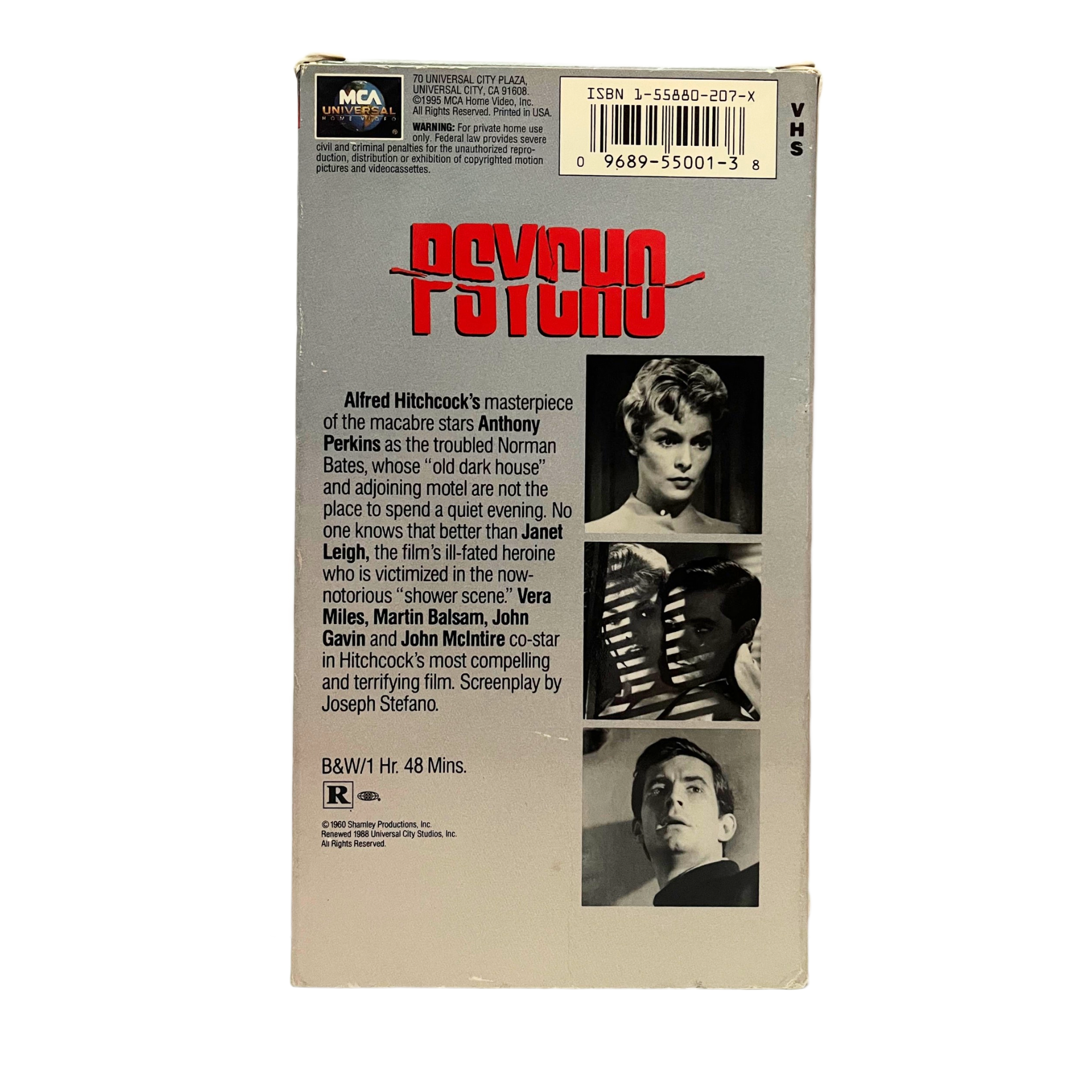 Psycho VHS Tape