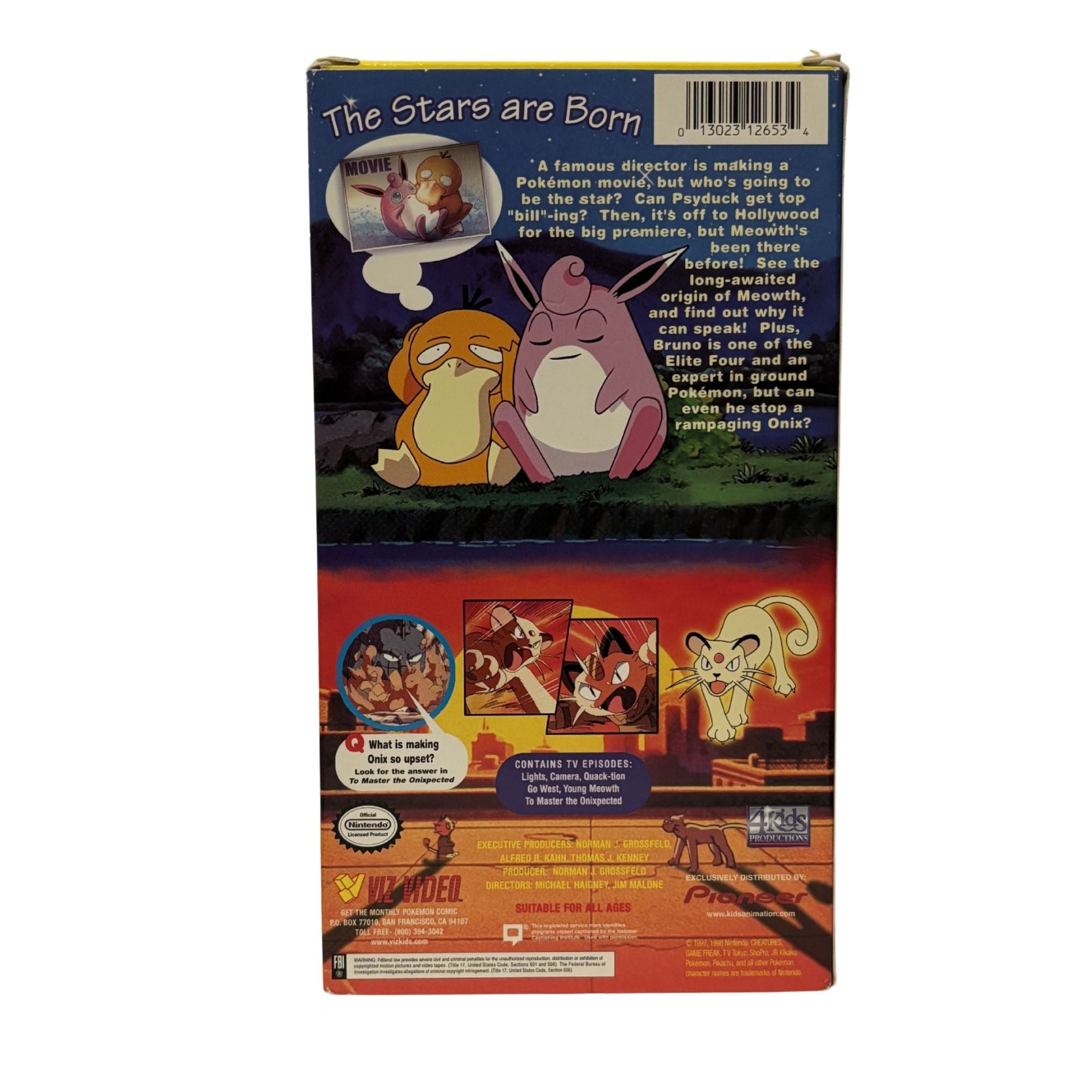 Pokemon: Show Time! VHS Tape