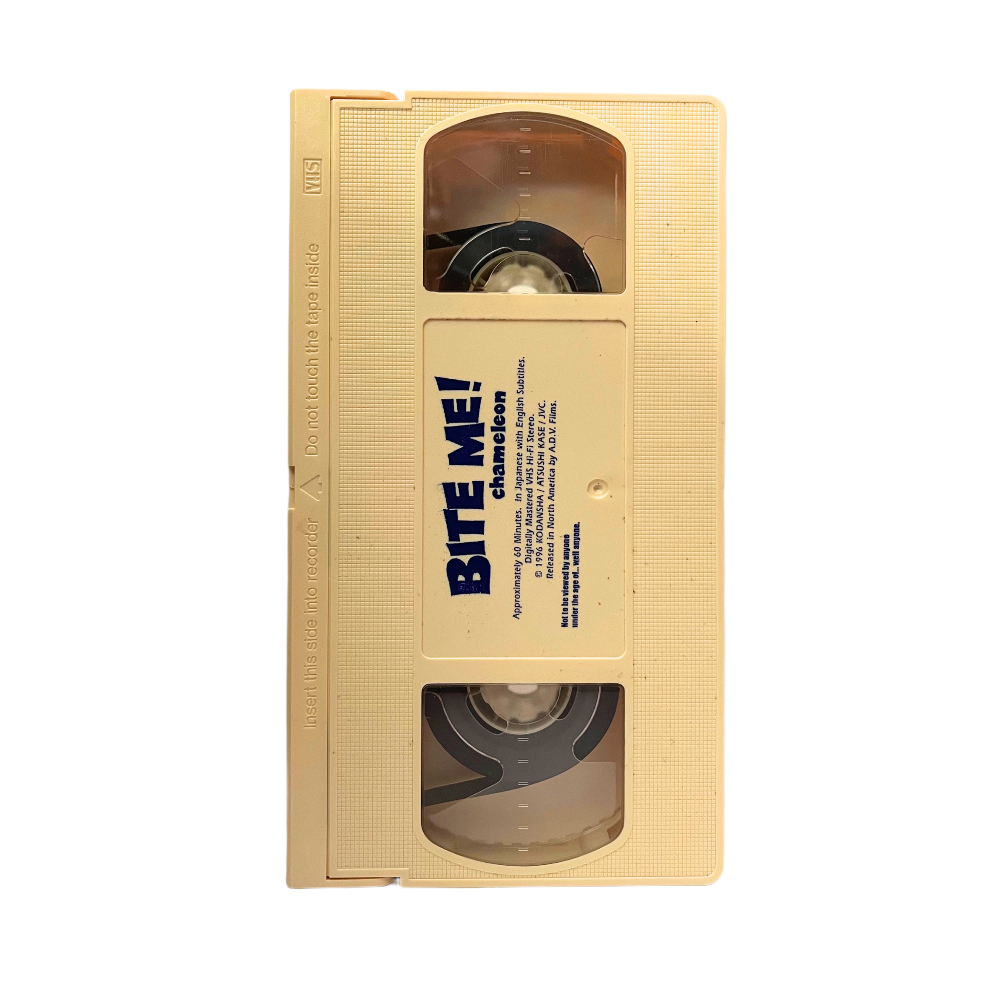 Bite Me! Chameleon VHS Tape