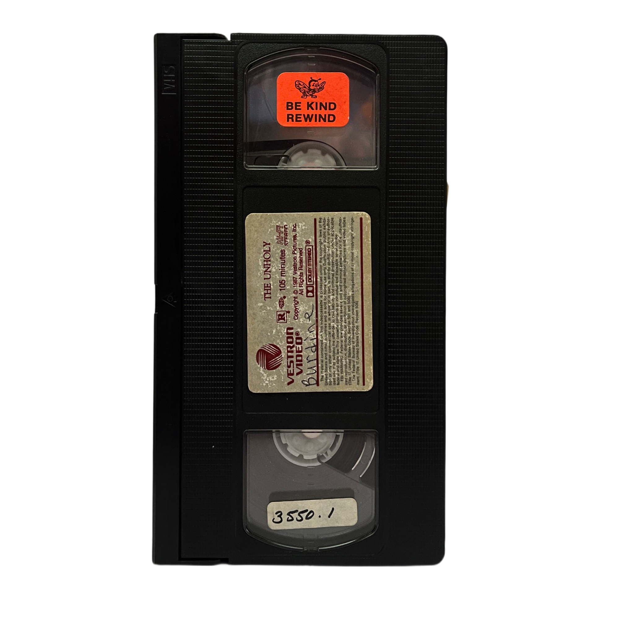 The Unholy VHS Tape