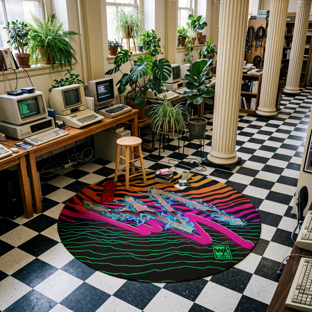 Cyber Jungle Rug