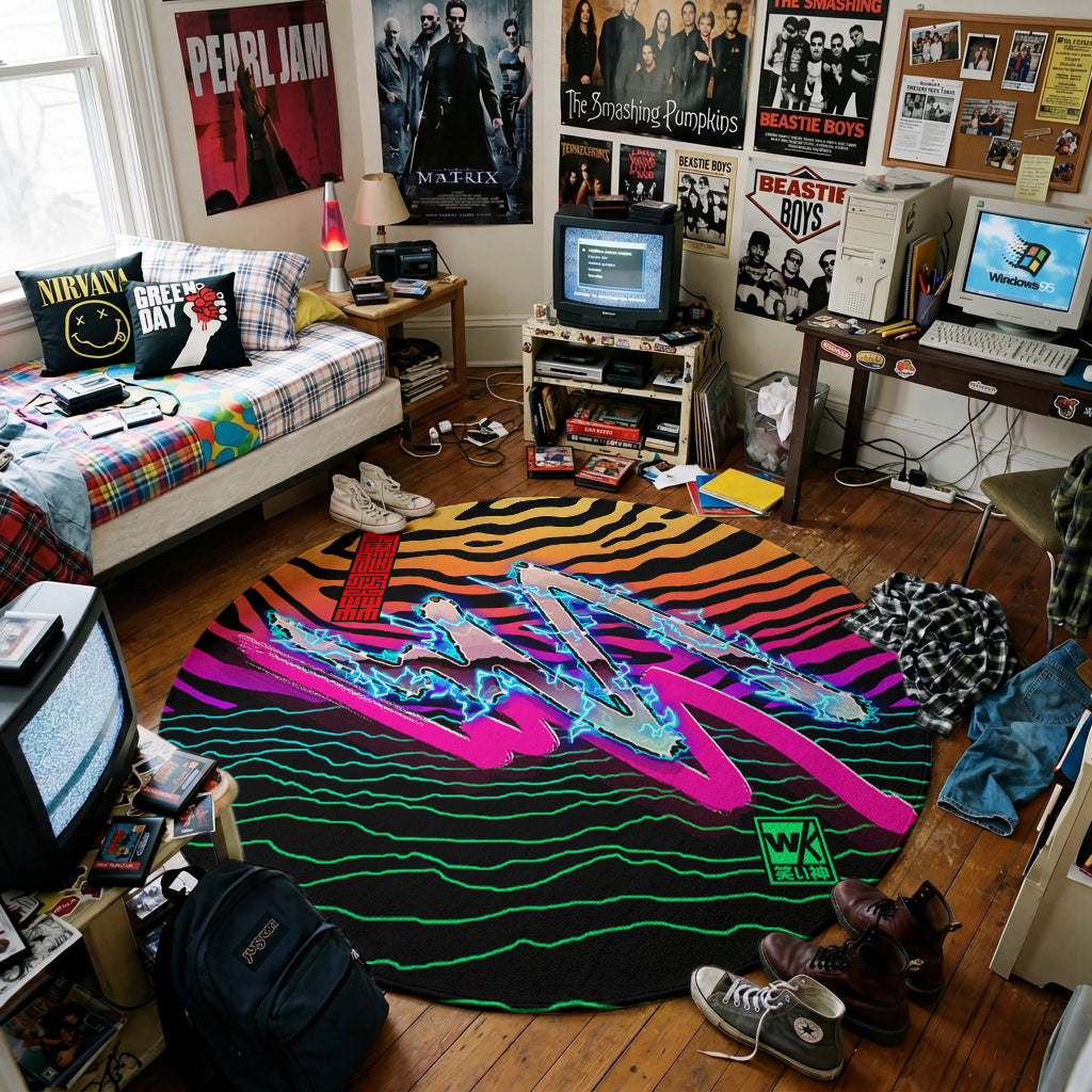 Cyber Jungle Rug