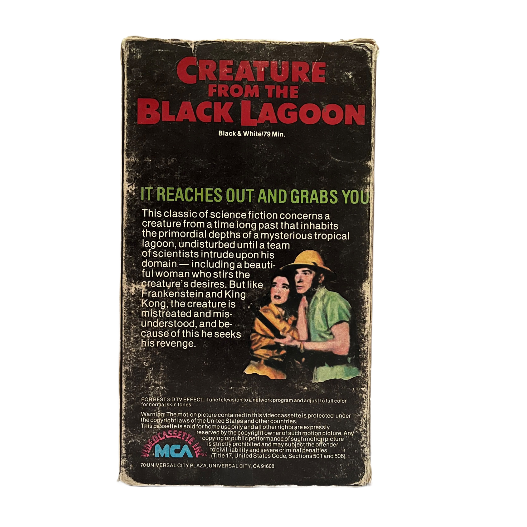 Creature From the Black Lagoon VHS Tape
