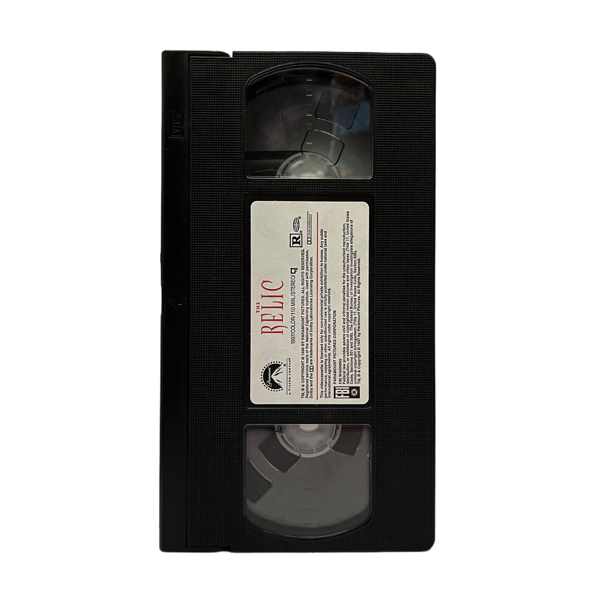 The Relic VHS Tape