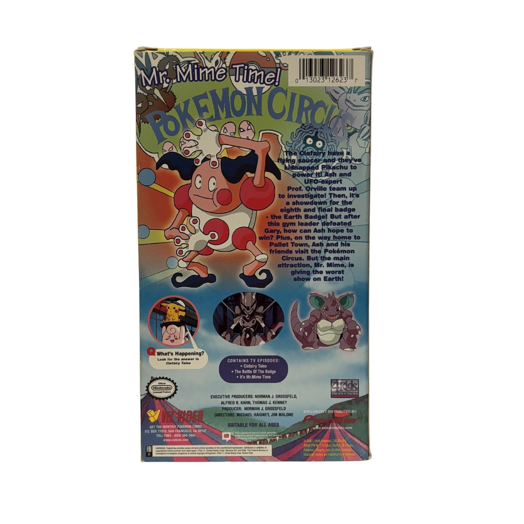 Pokemon: The Final Badge VHS Tape