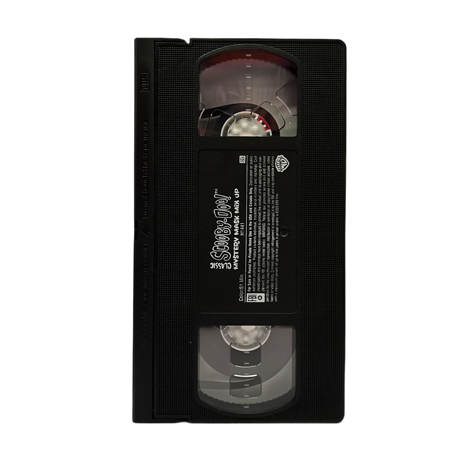 Classic Scooby-Doo: Mystery Mask Mix-Up VHS Tape