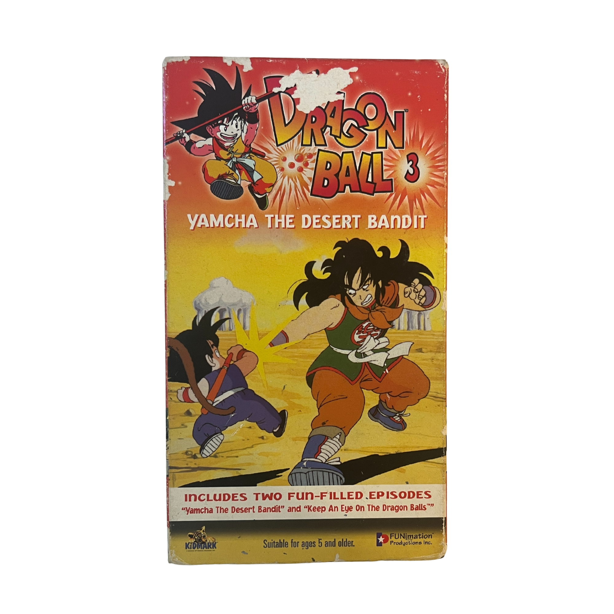 Dragon Ball: Yamcha The Desert Bandit VHS Tape