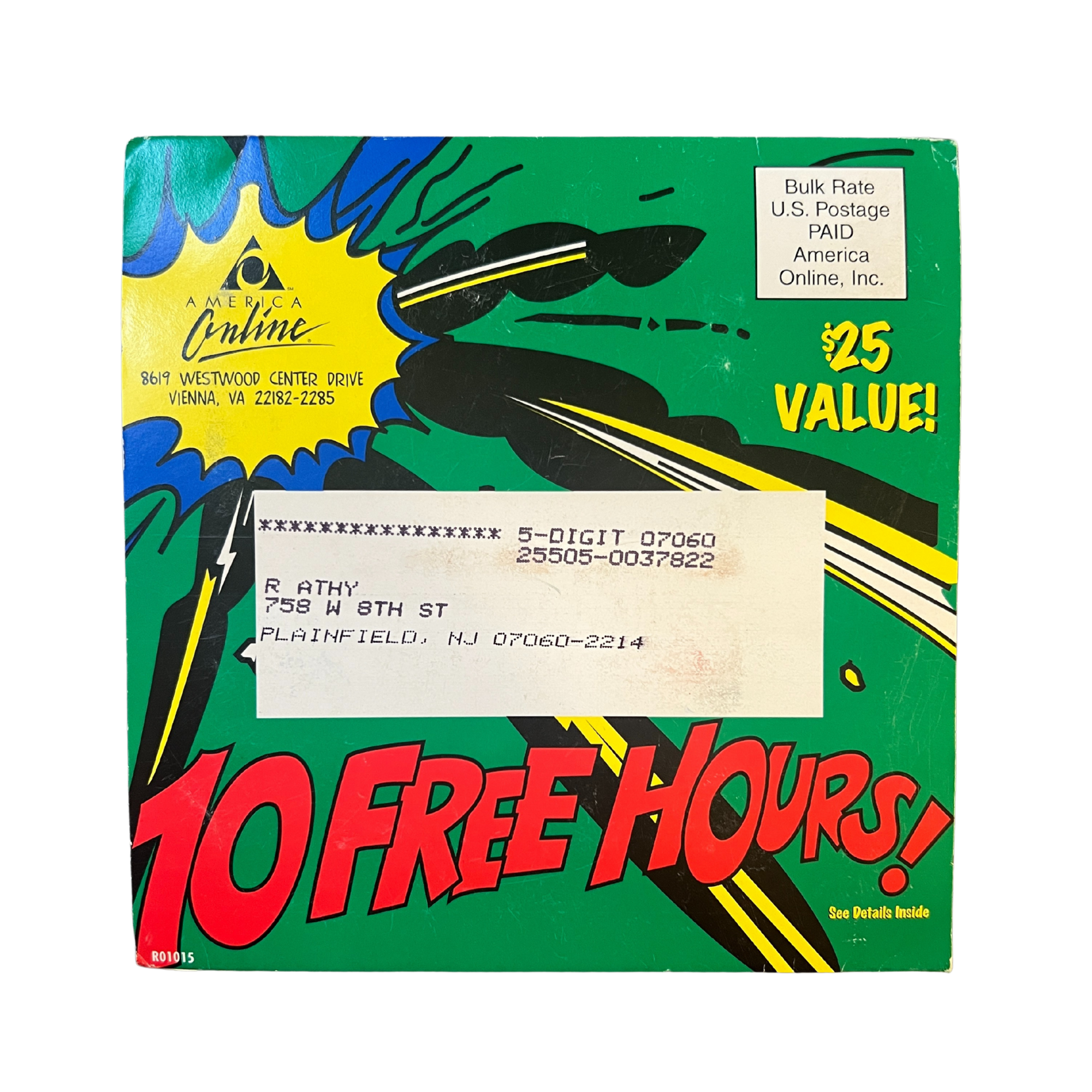 AOL POW! Floppy (unopened)