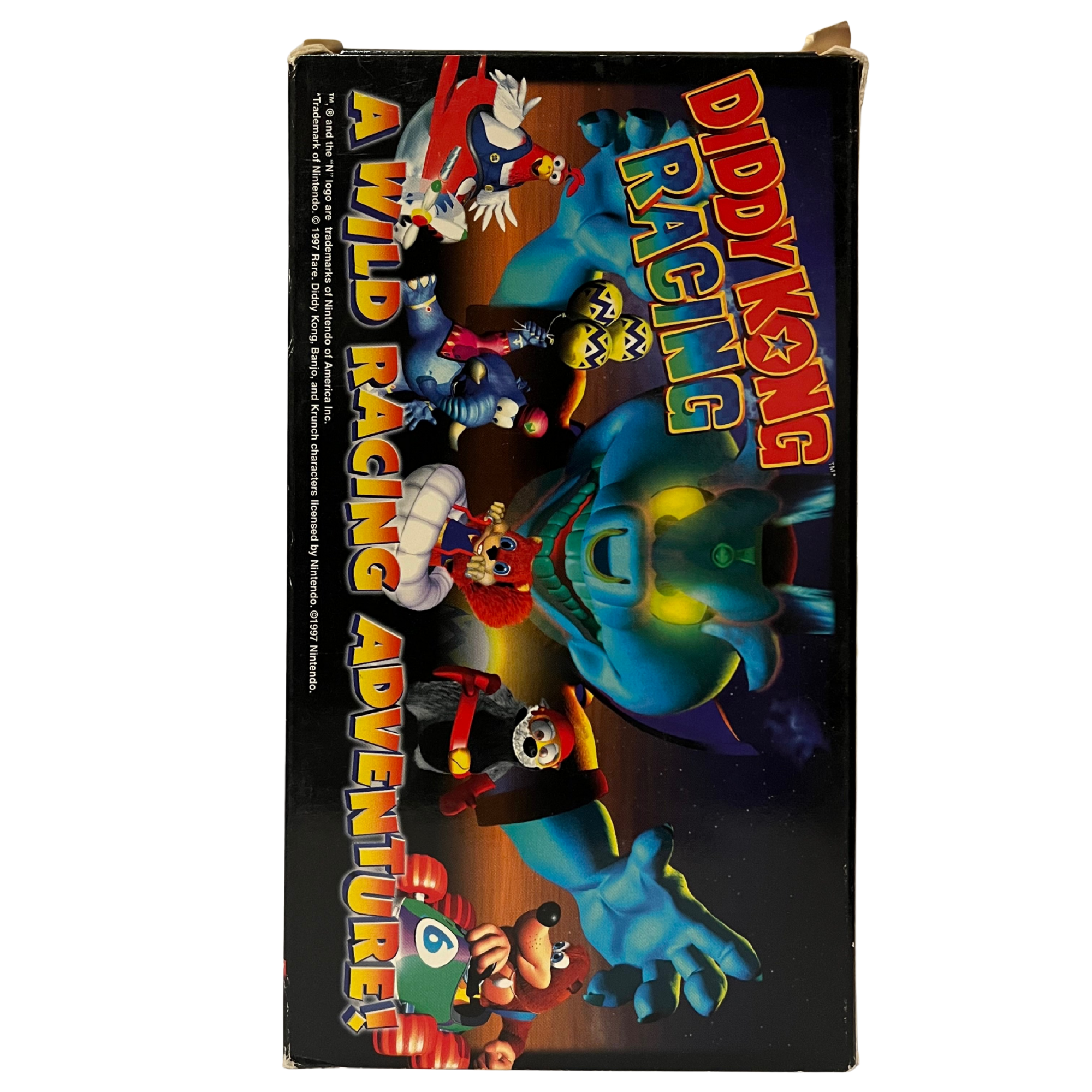Nintendo 64 Diddy Kong Racing VHS Tape