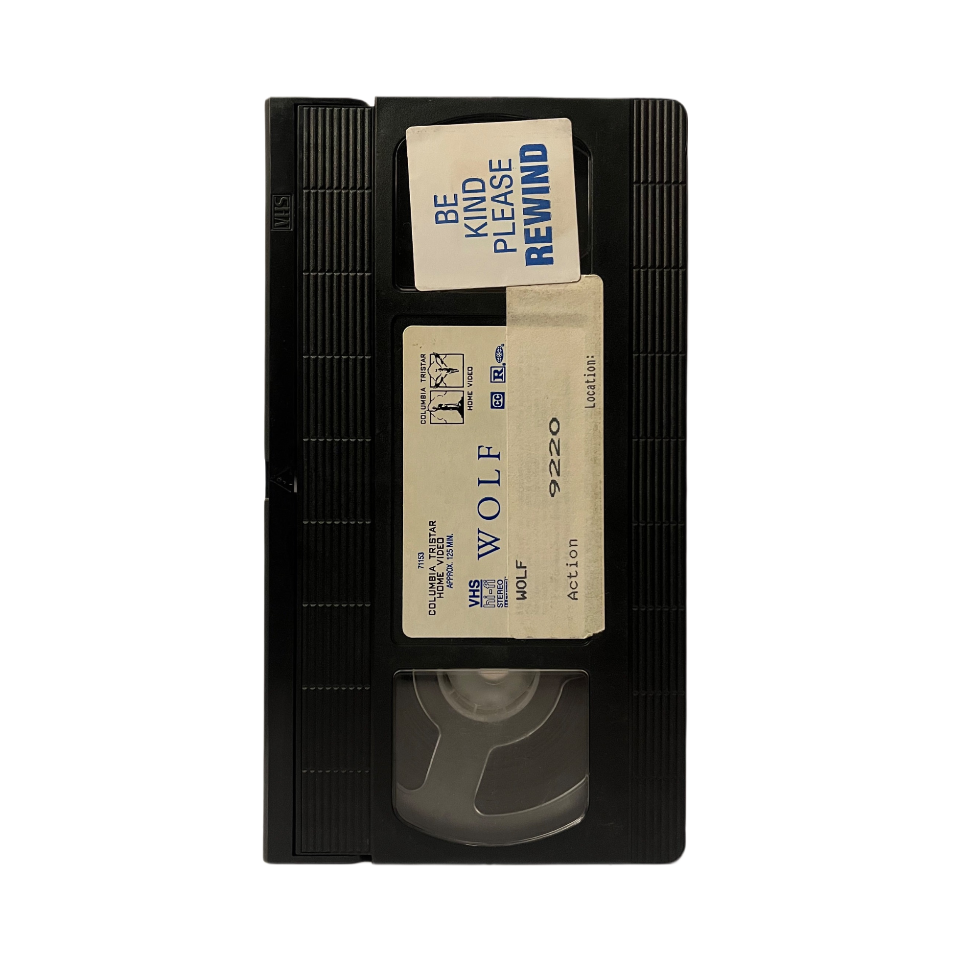 Wolf VHS Tape