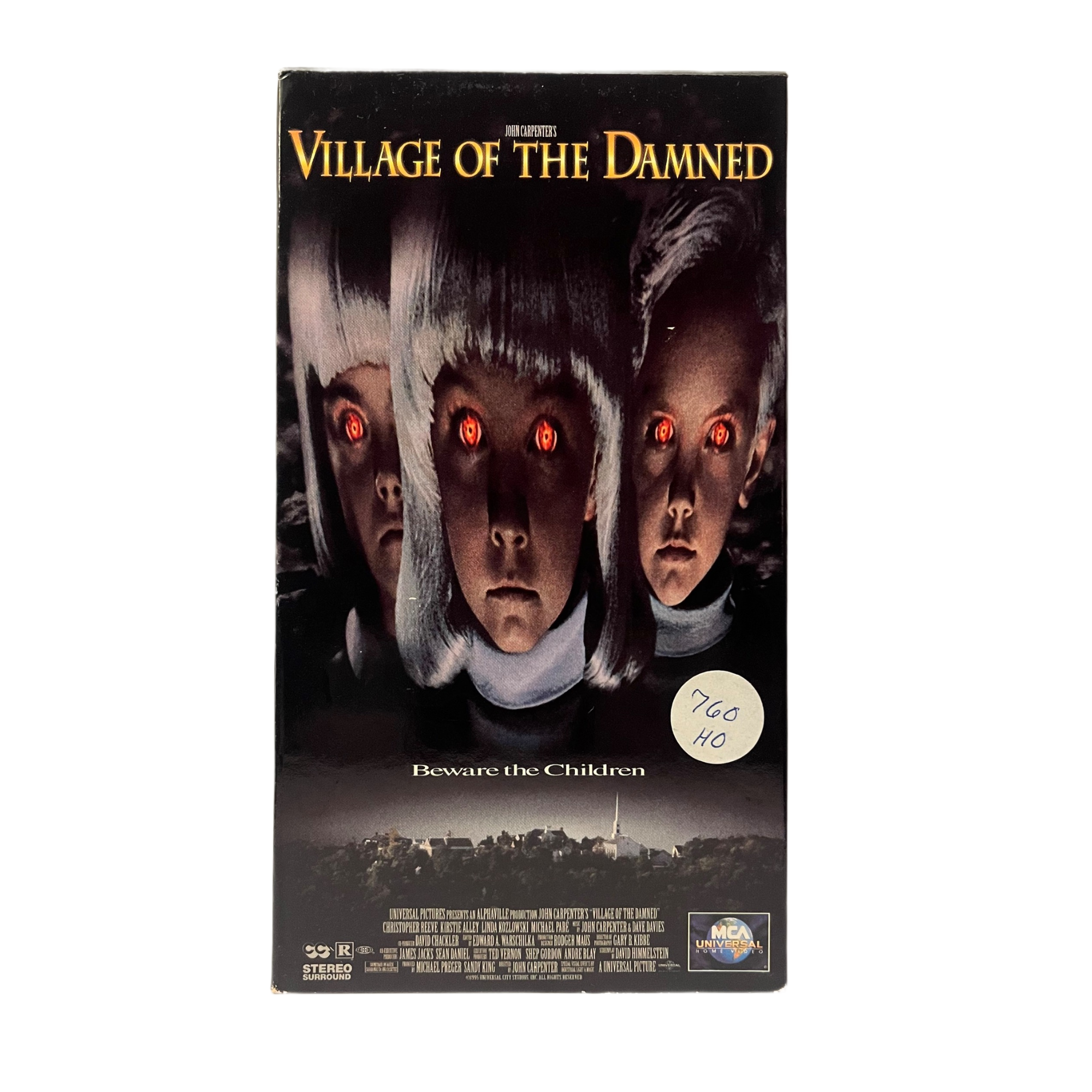 Village of the Damned VHS Tape