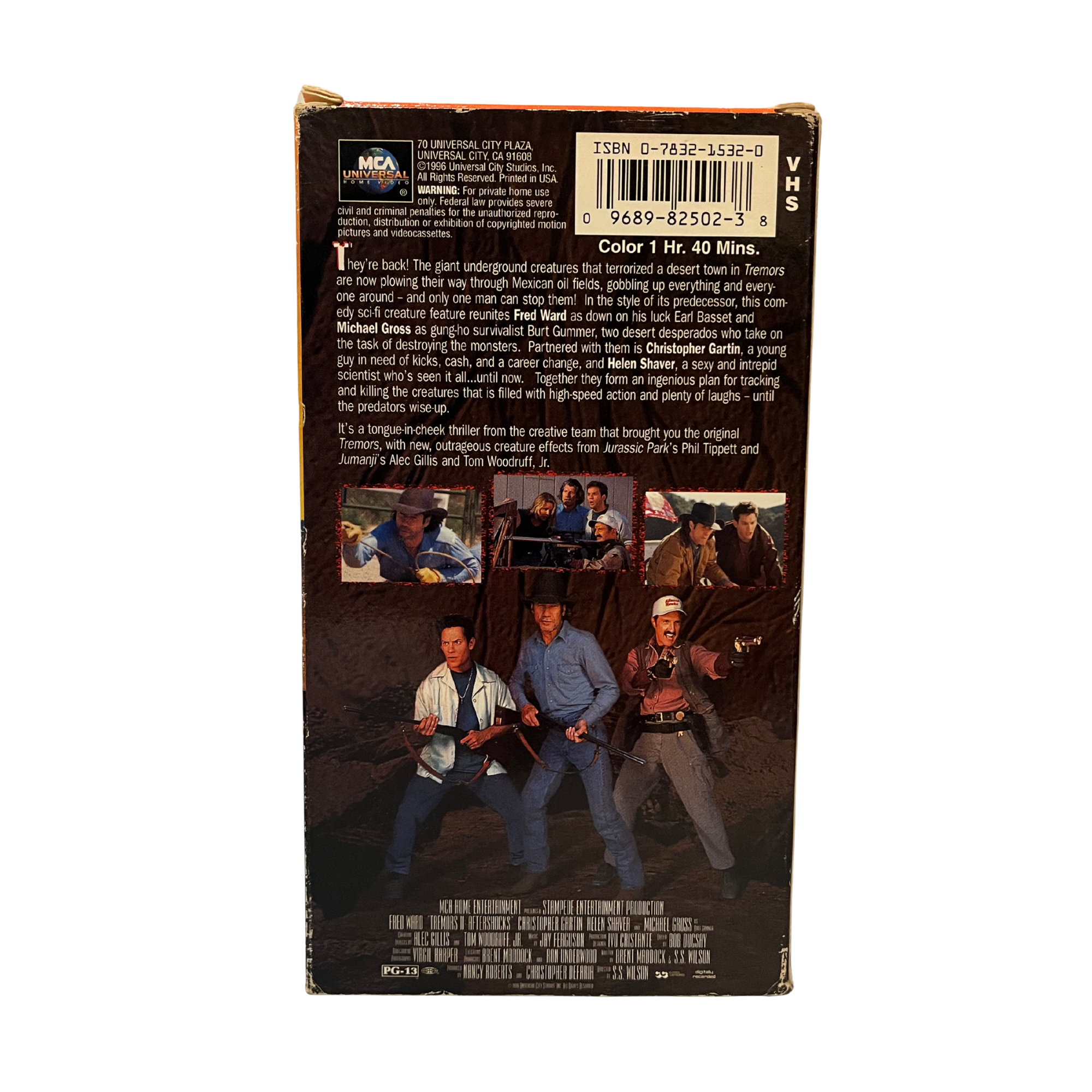 Tremors 2 VHS Tape