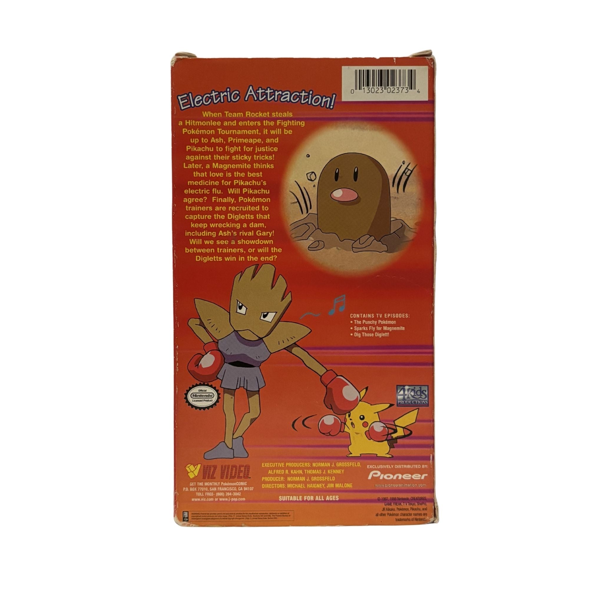 Pokemon: Fighting Tournament VHS Tape