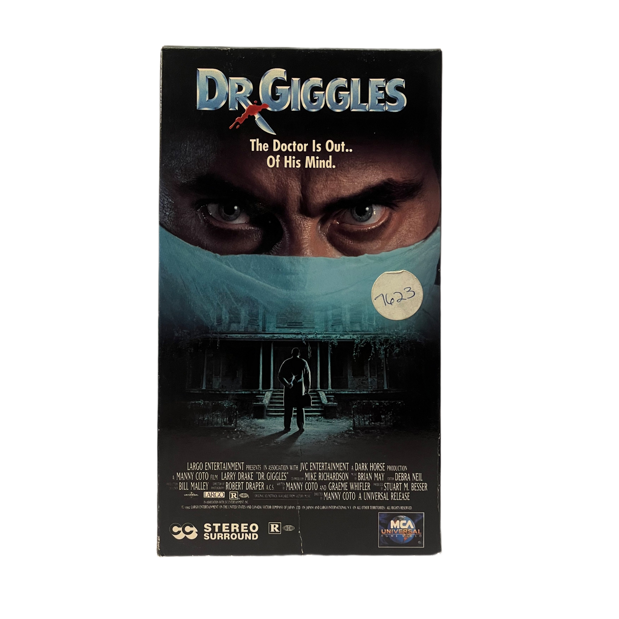 Dr. Giggles VHS Tape