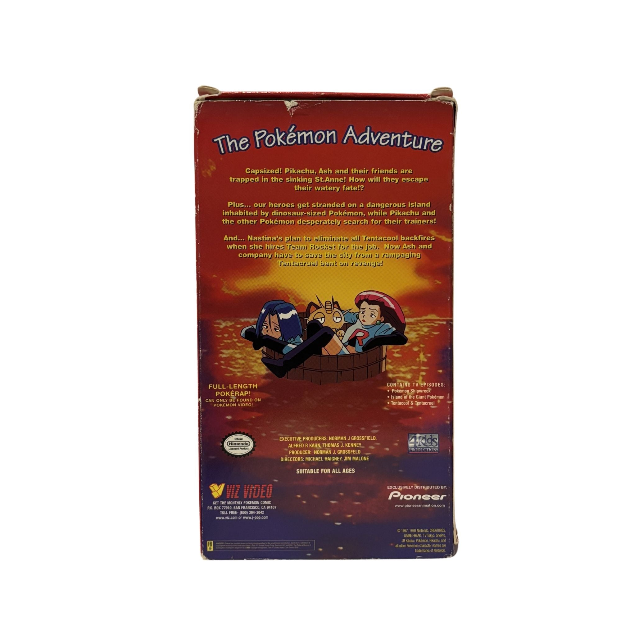 Pokemon: Seaside Pikachu VHS Tape