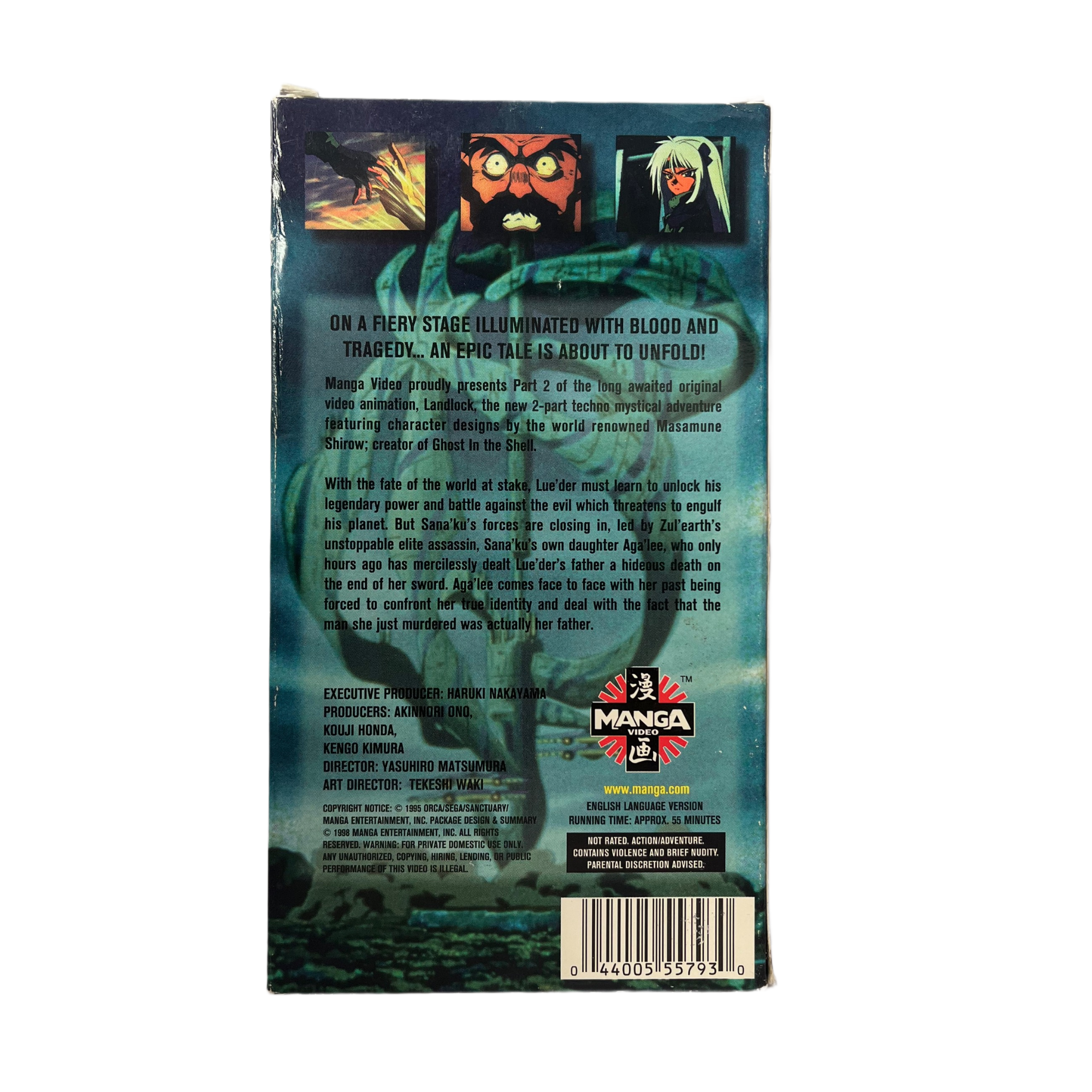 Landlock Part 2 VHS Tape