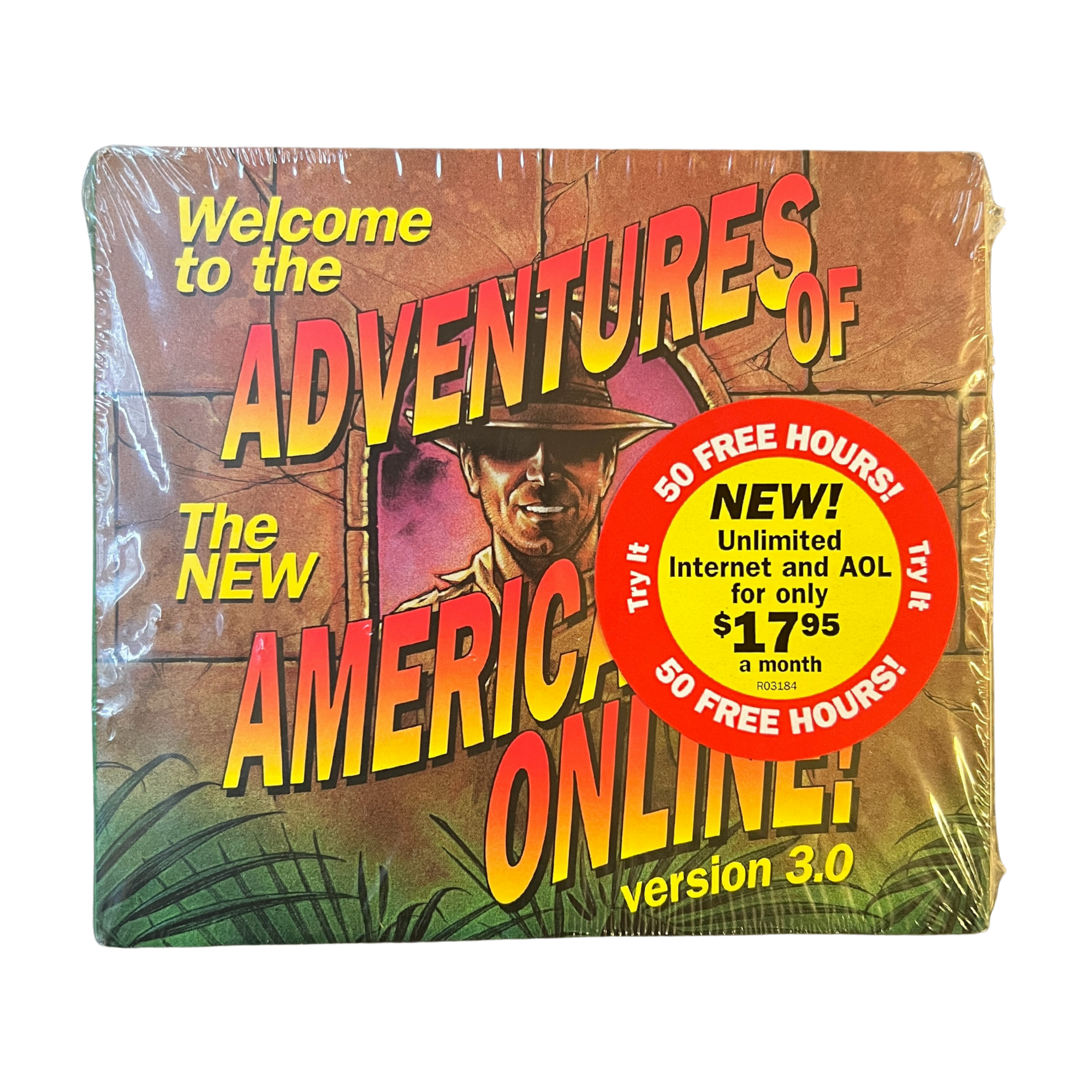 AOL "Indiana Jones" CD (sealed)