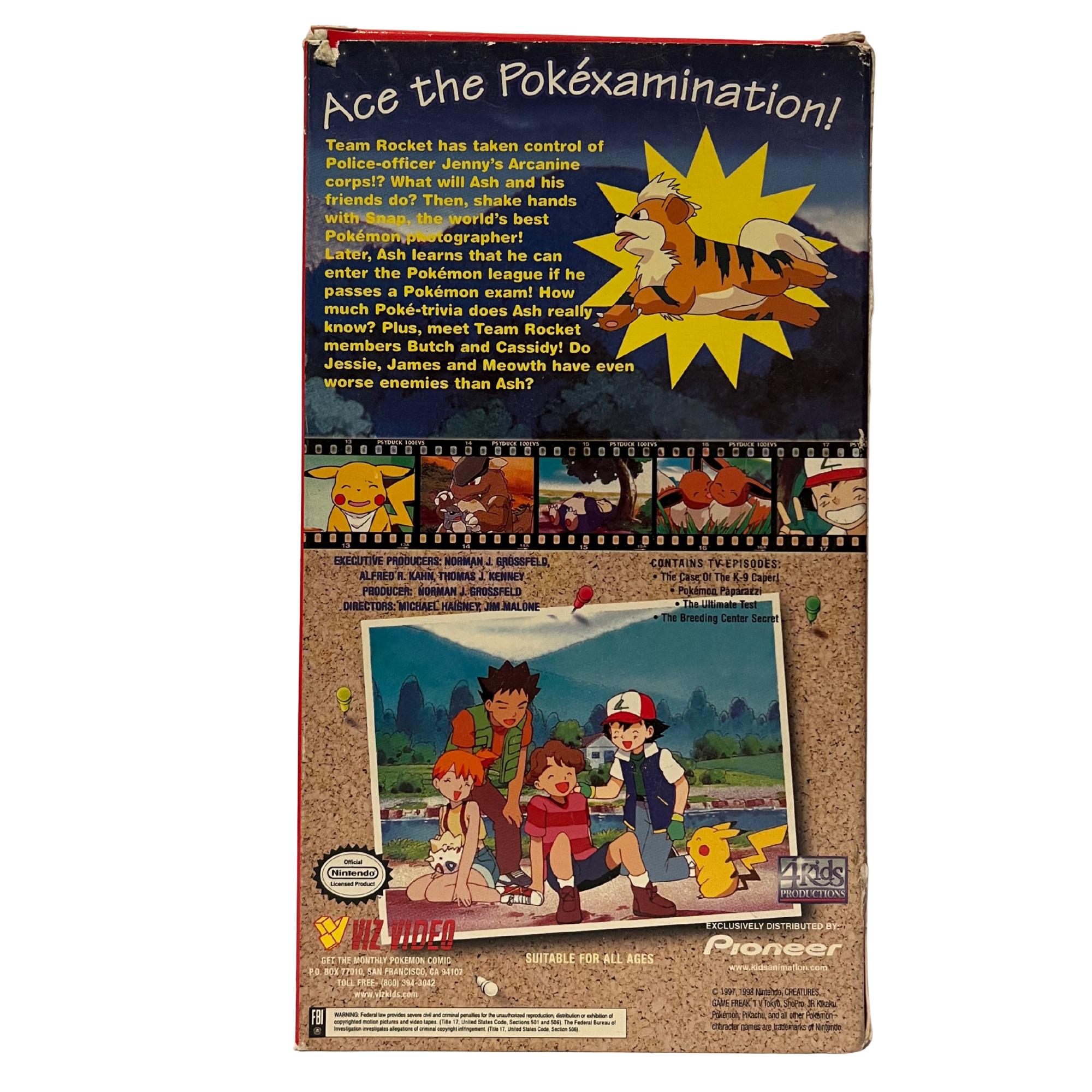 Pokemon Picture Perfect VHS Tape