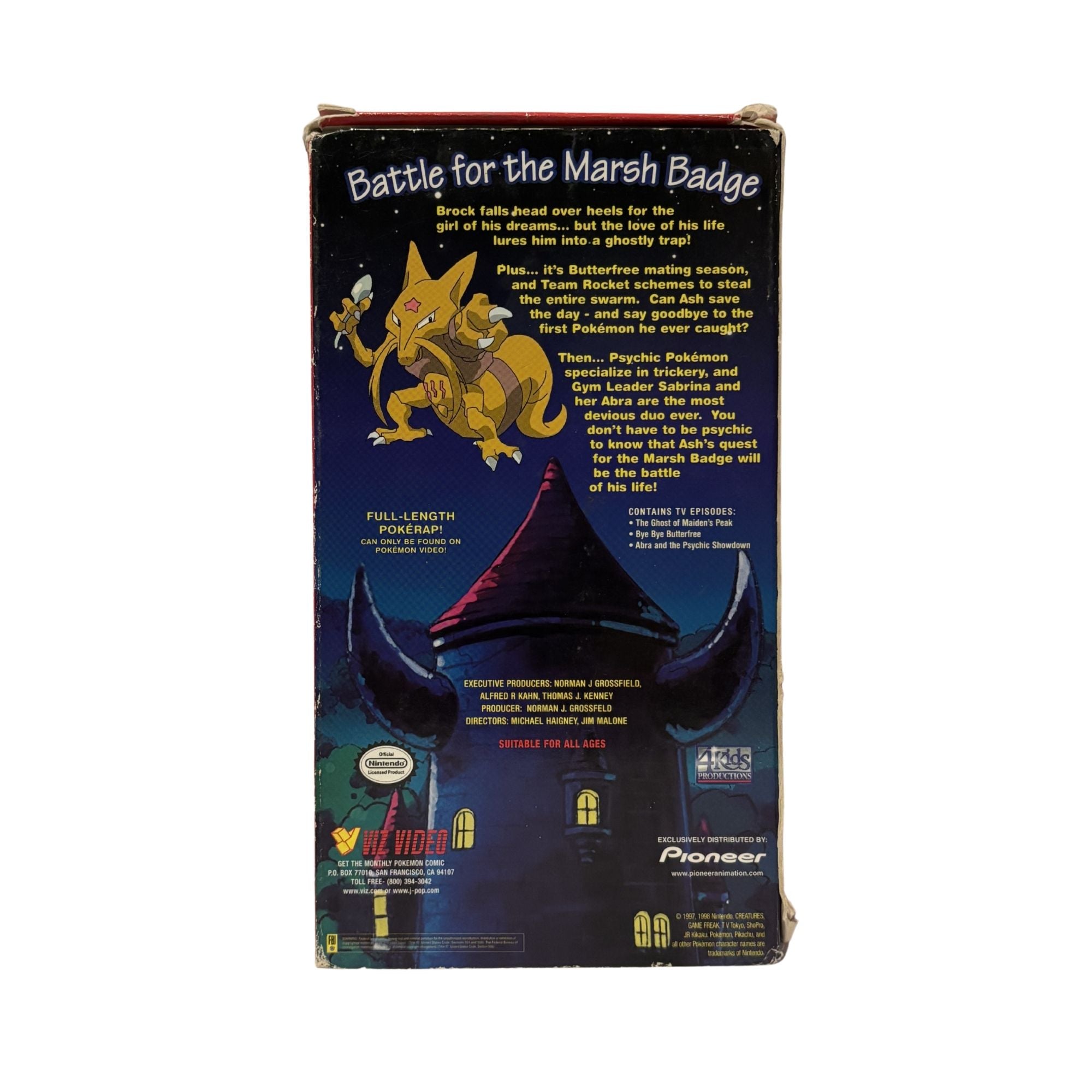 Pokemon: Psychic Surprise VHS Tape